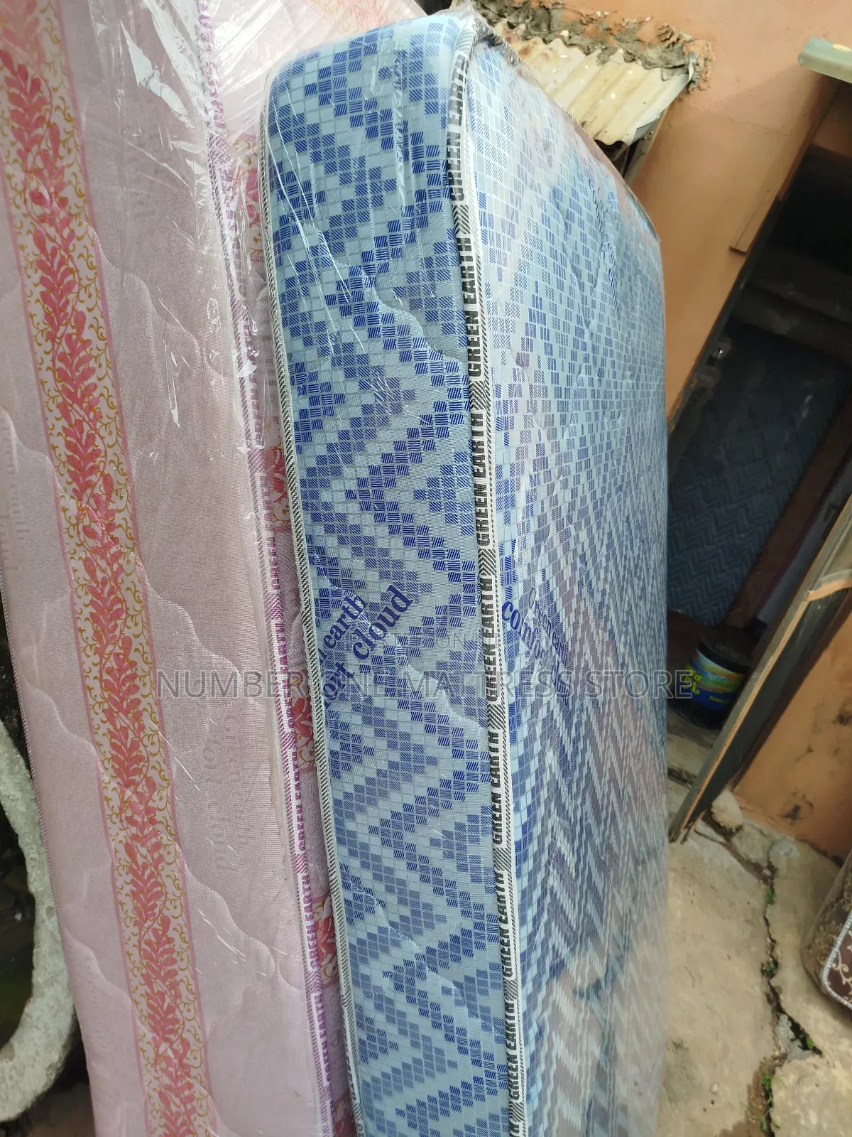 3 1⁄2 by 6ft Green Earth Mattress