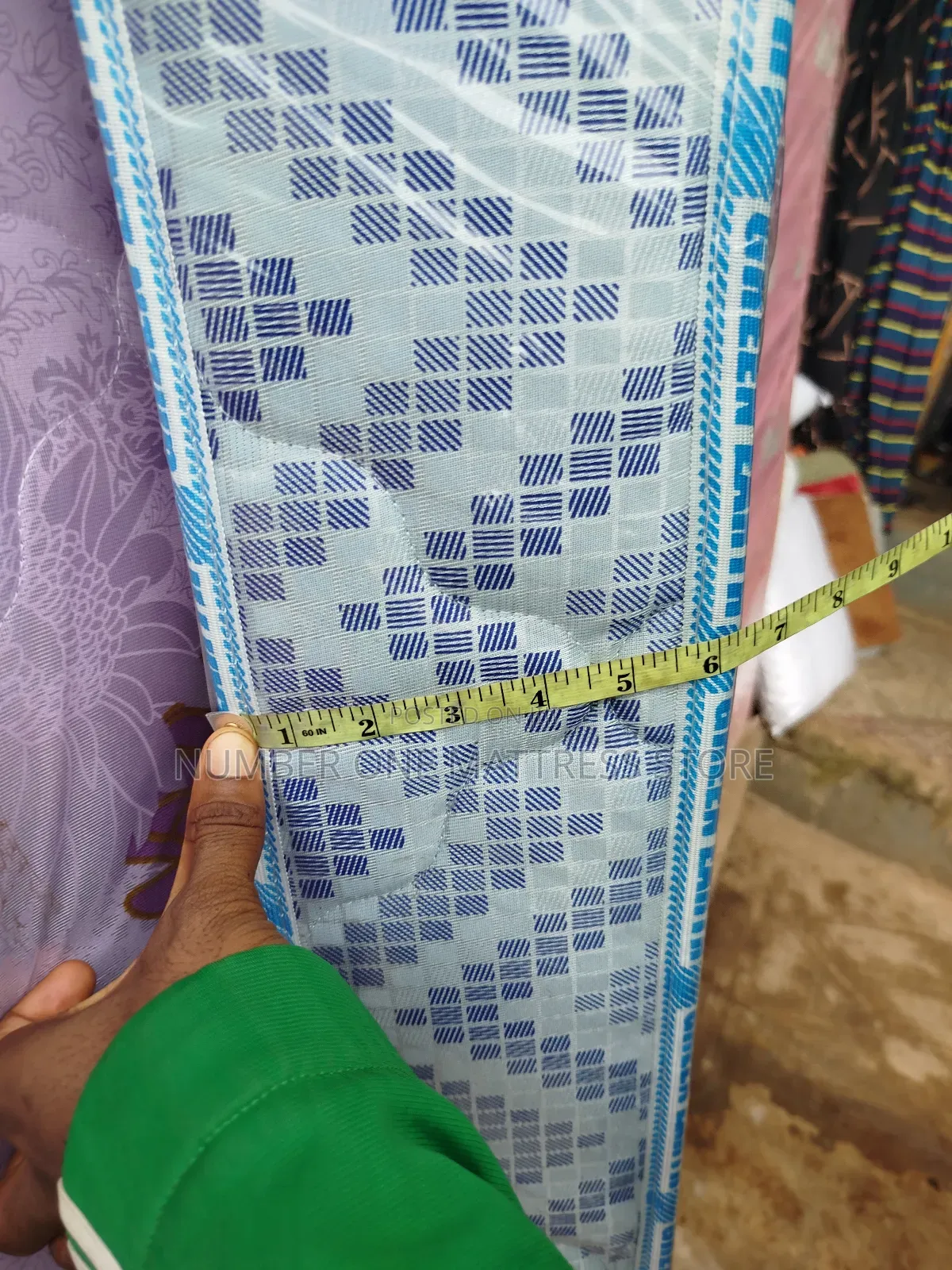 3 1⁄2 by 6ft Green Earth Mattress