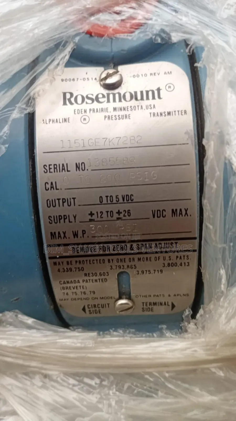 Rosemount Pressure Transmitter(1151)