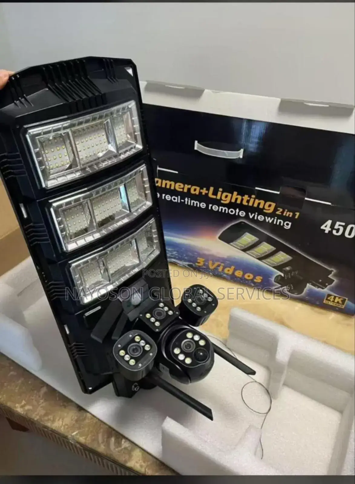 Solar Street Light With Camere
