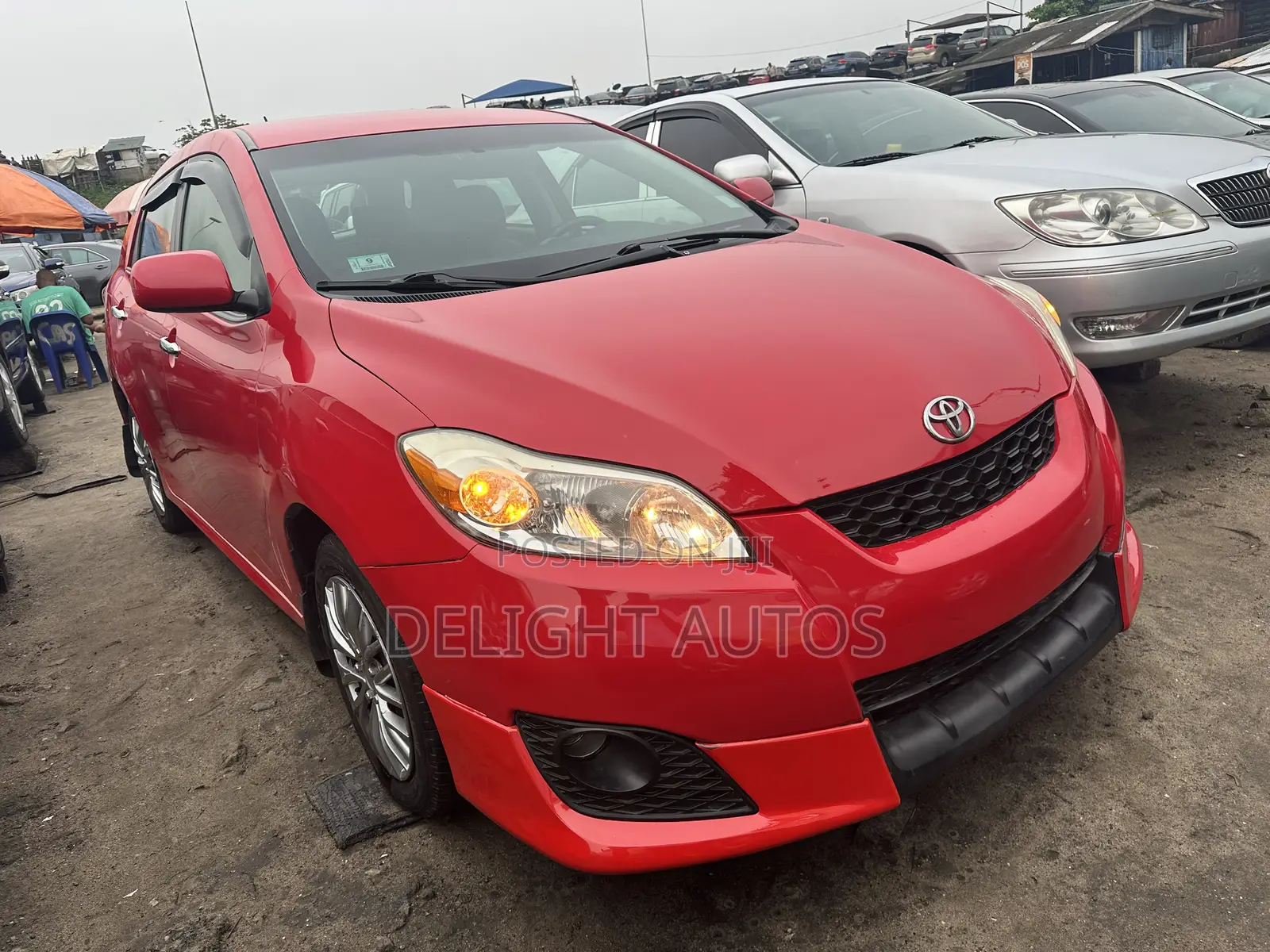 Toyota Matrix S Hatchback FWD (2.4L 4cyl 5A) 2011 Red