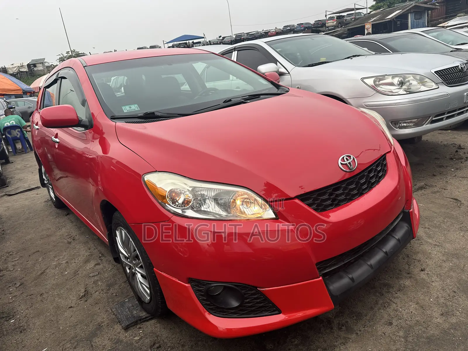 Toyota Matrix S Hatchback FWD (2.4L 4cyl 5A) 2011 Red
