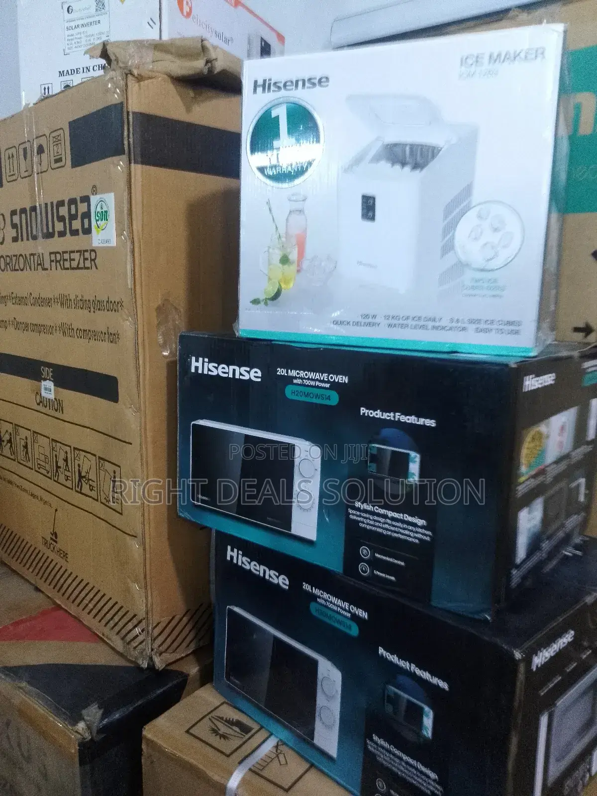 Hisense 12kg Ice Cube Maker – Reliable Partner for Every Gathering