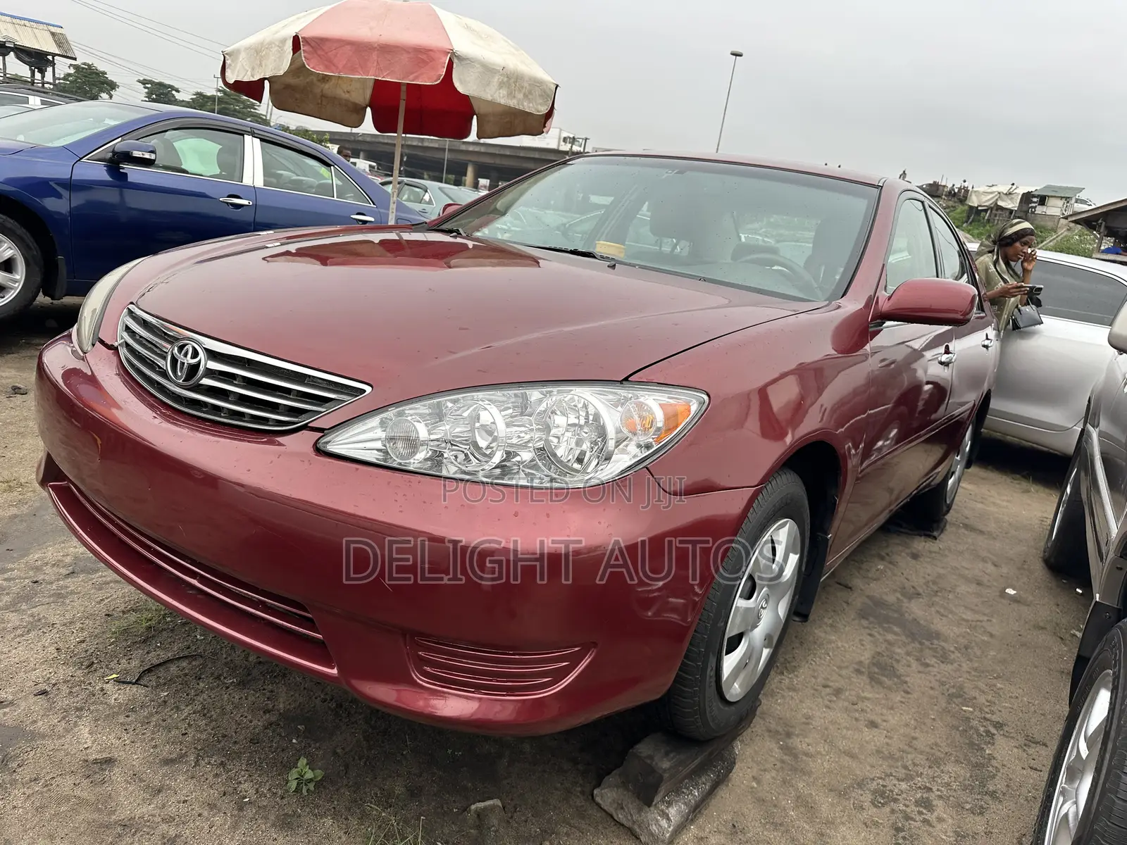 Toyota Camry LE 4dr Sedan (2.4L 4cyl 5M) 2004 Red