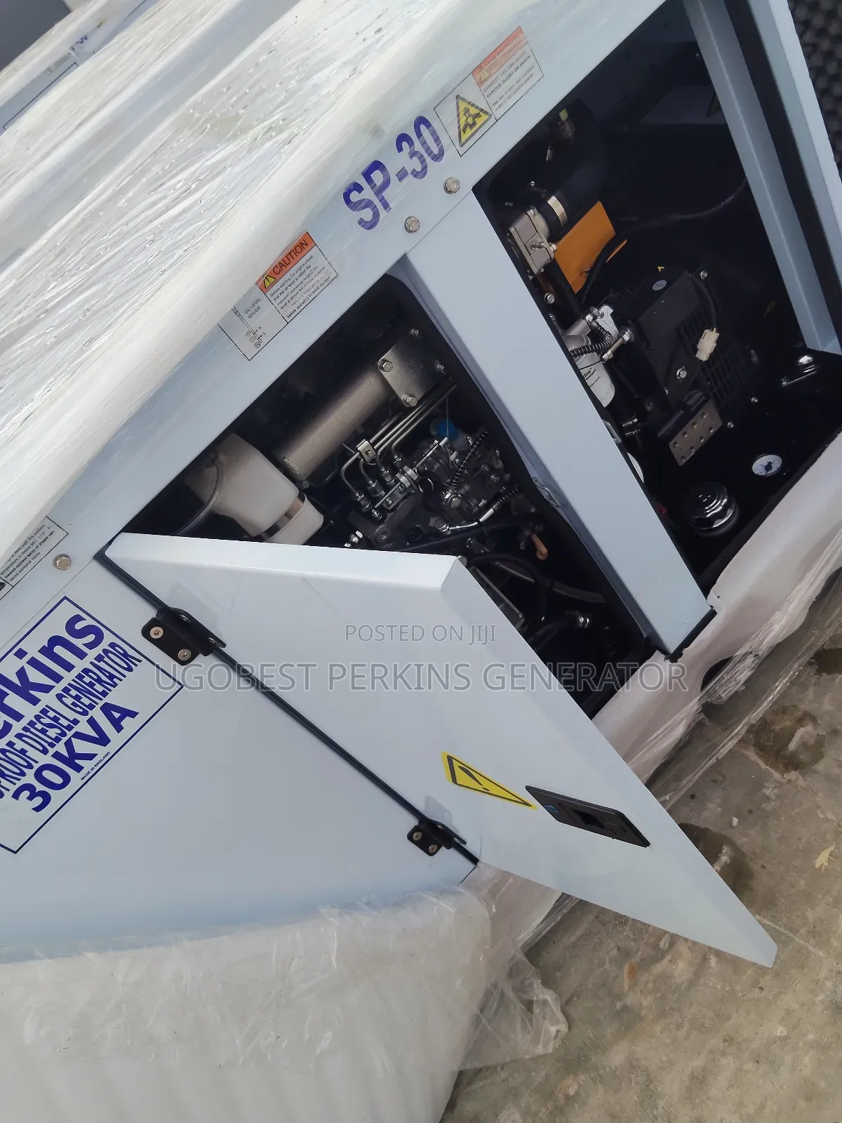 30kva Perkins Soundproof Generator 💯 Copper Coil Available Now