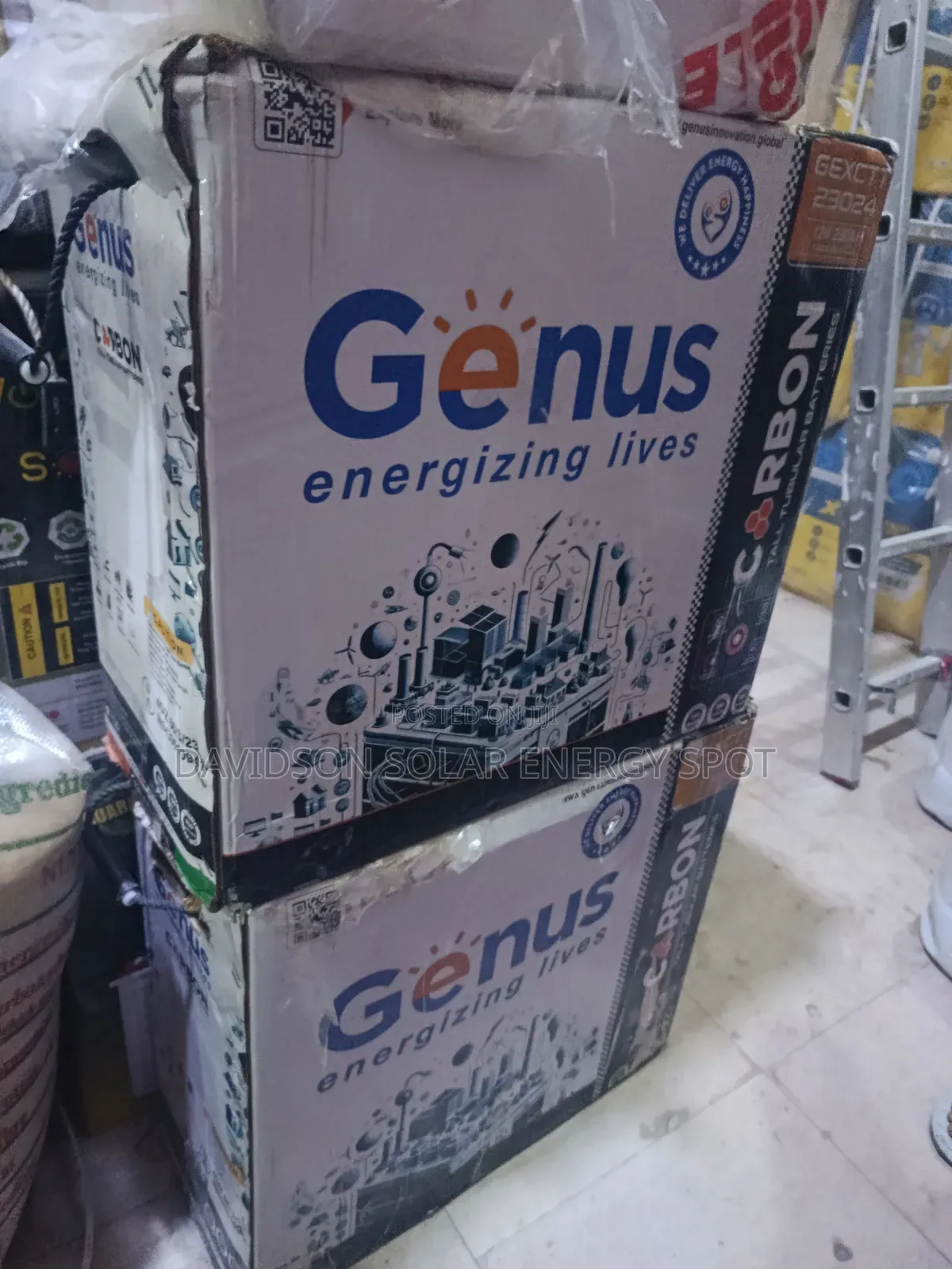 230arh Genus Solar Tubular Battery