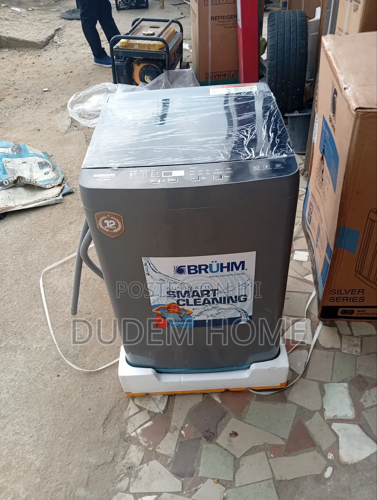 Bruhm Top Loading Automatic Washing Machine 8kg