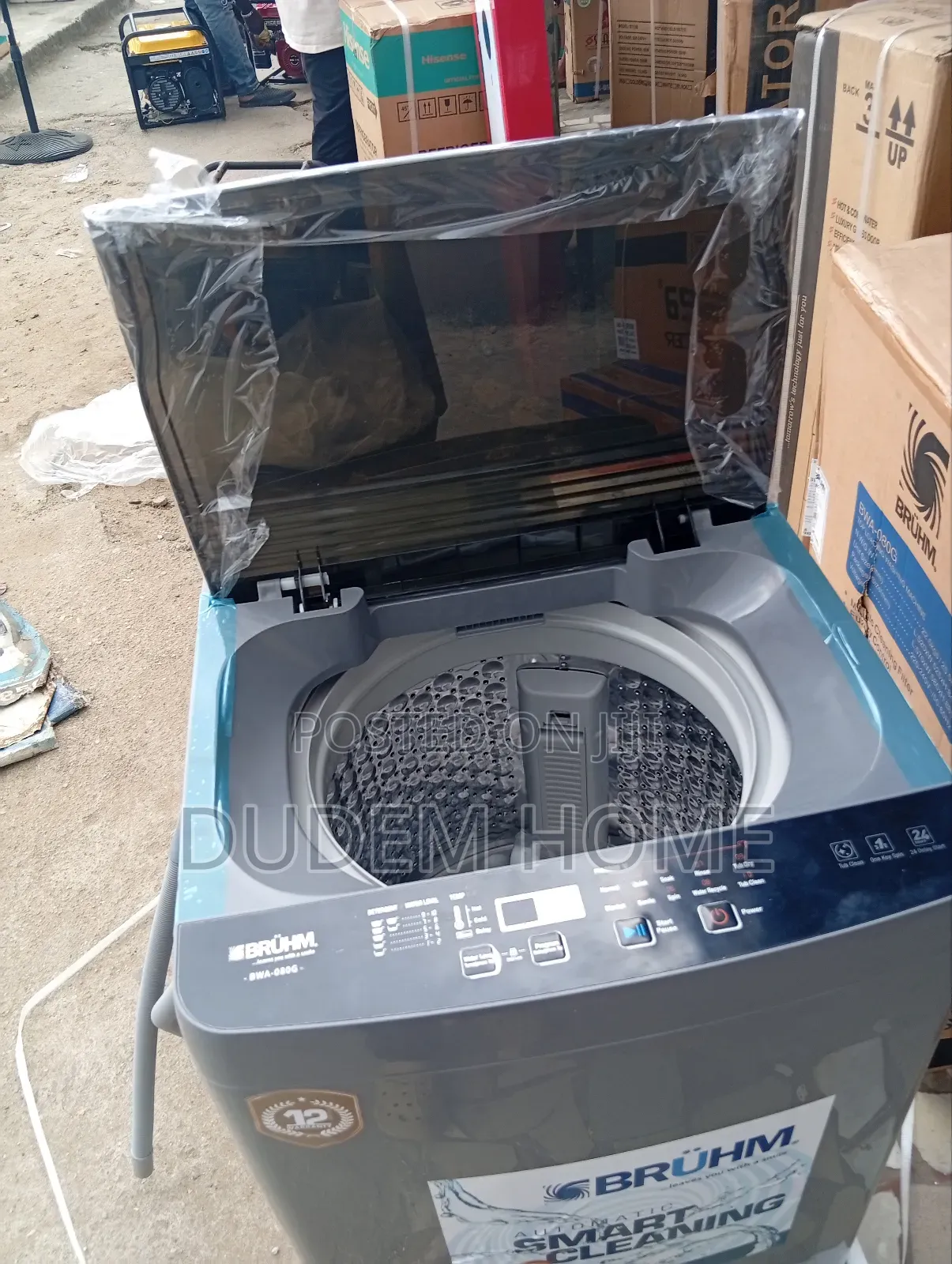 Bruhm Top Loading Automatic Washing Machine 8kg