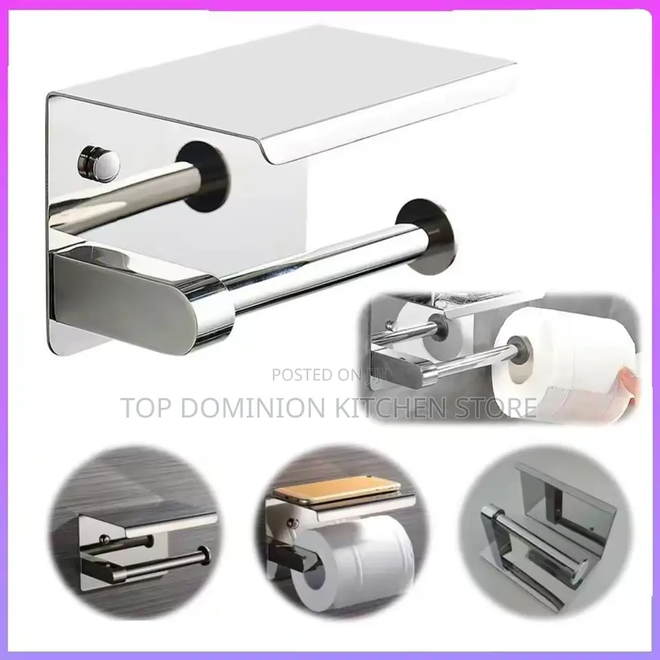 Anti Rust Stainless Steel Wall Mounted Toilet Paper