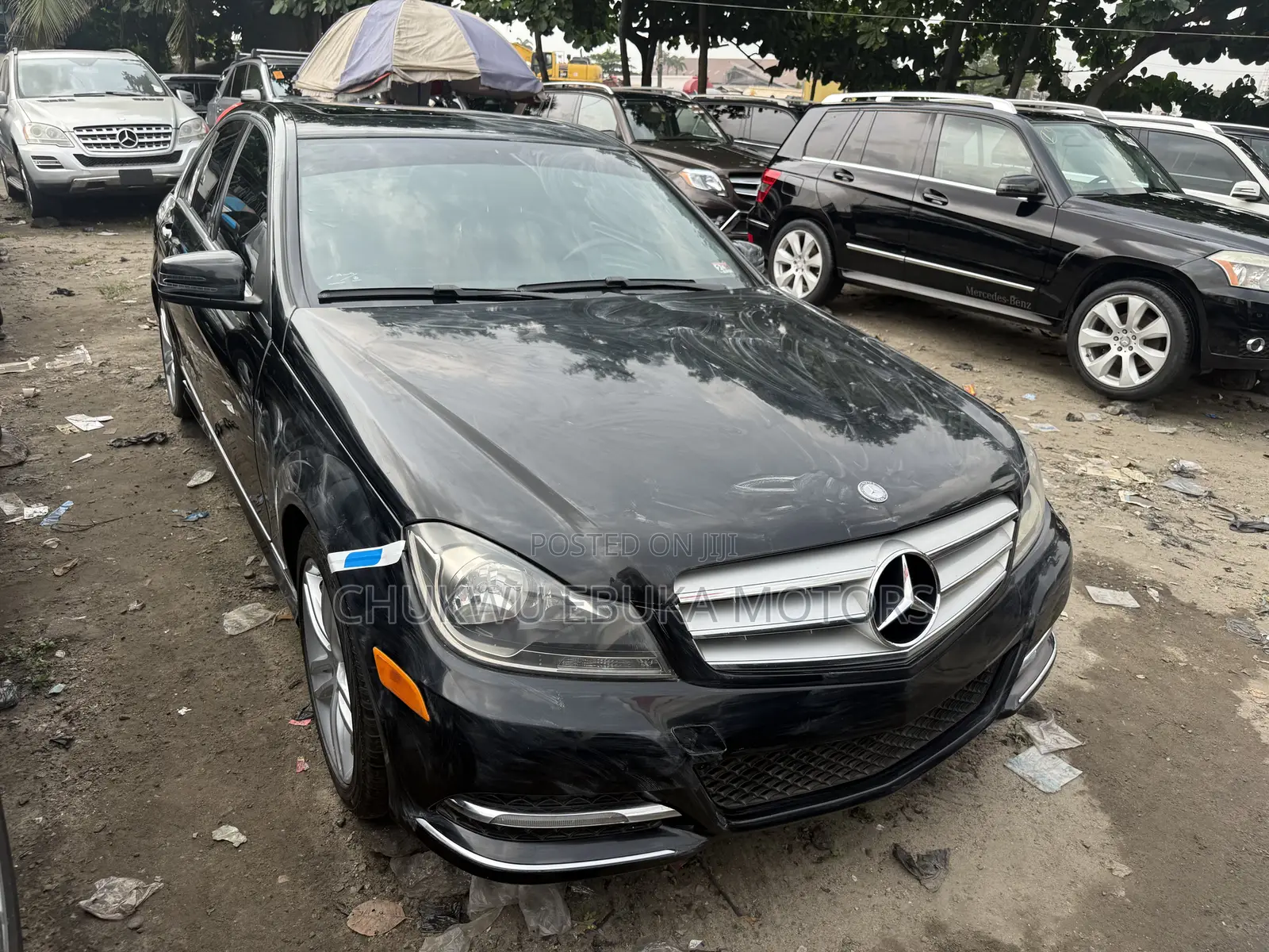Mercedes-Benz C300 Luxury 4Matic Sedan AWD (3.5L 6cyl 7A) 2013 Black