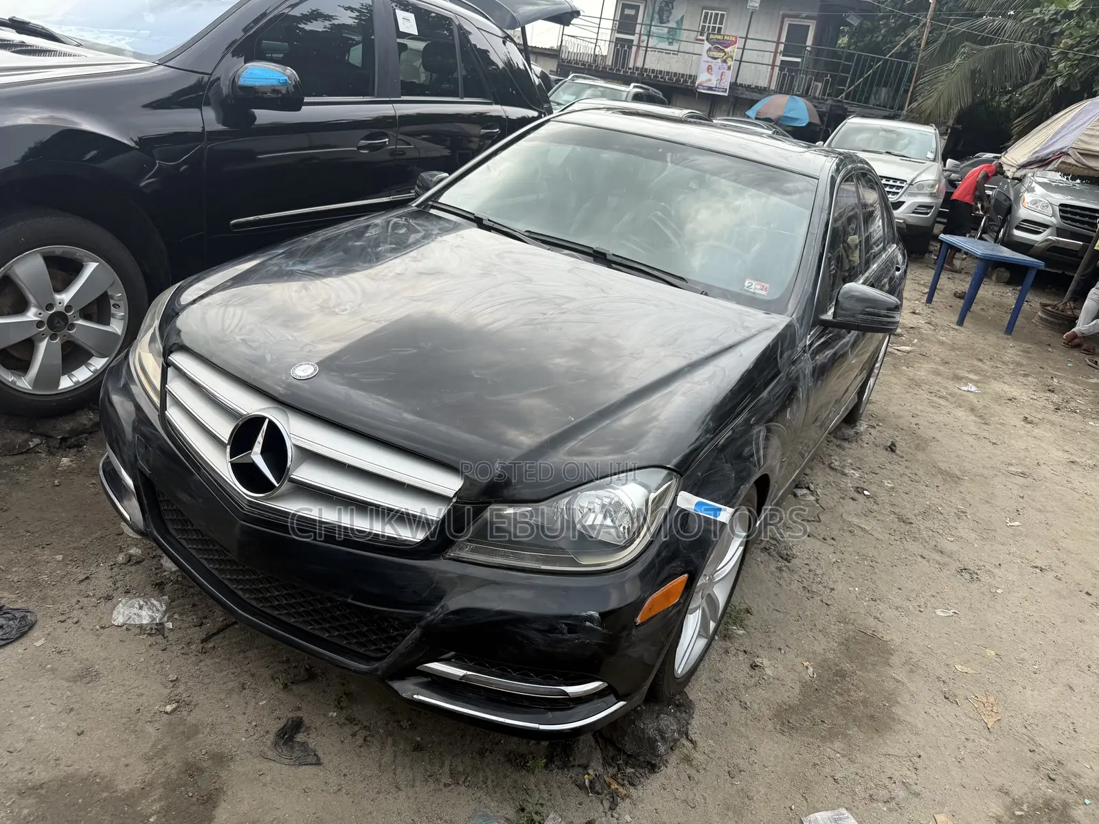 Mercedes-Benz C300 Luxury 4Matic Sedan AWD (3.5L 6cyl 7A) 2013 Black