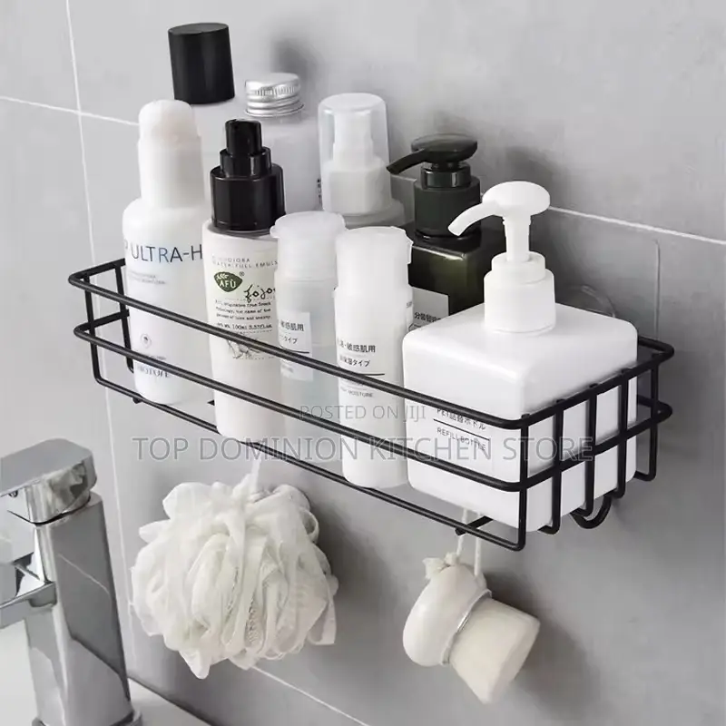 Iron Bathroom Storage Rack