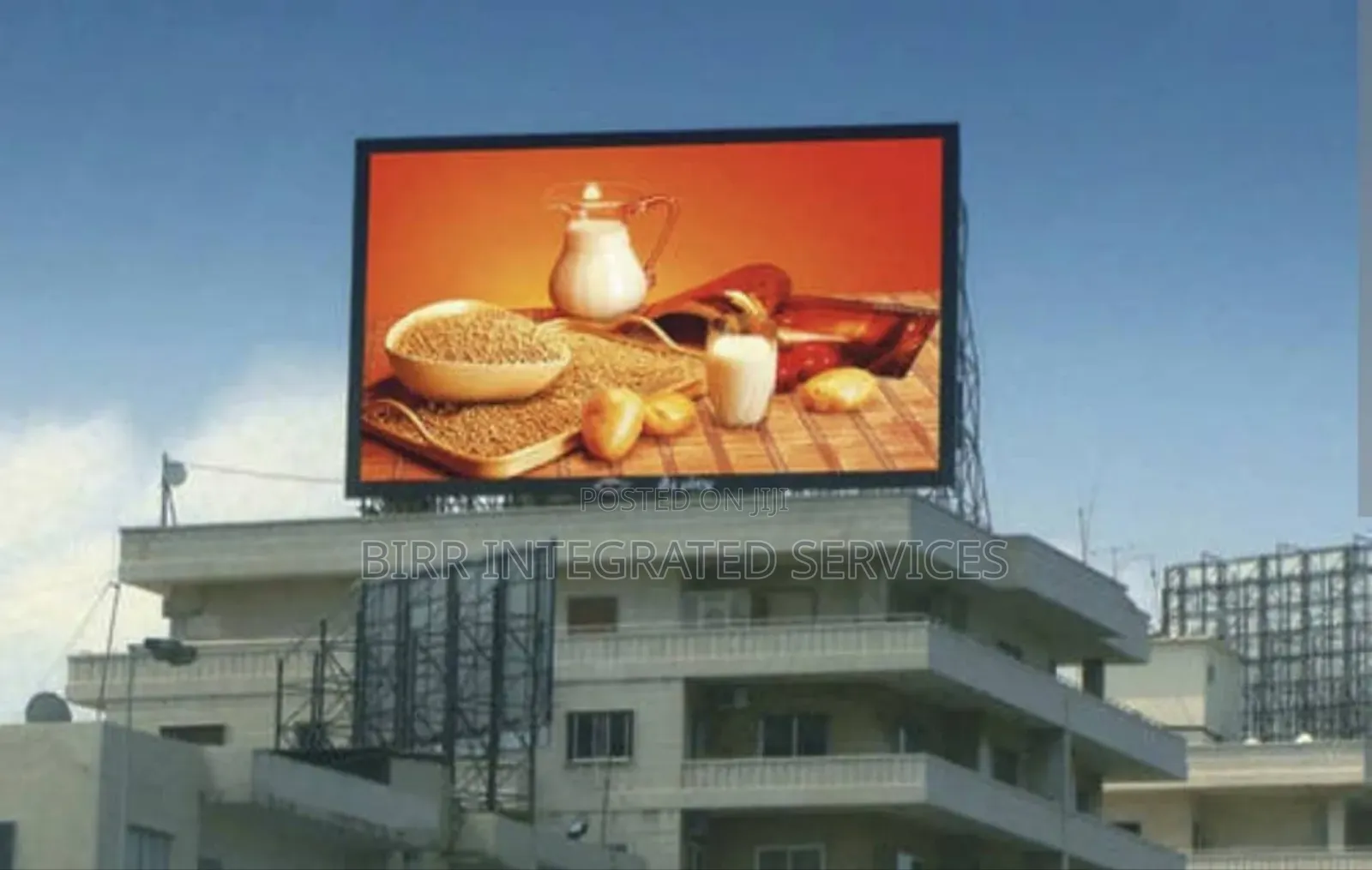 Led Billboard Fabrication And Erection