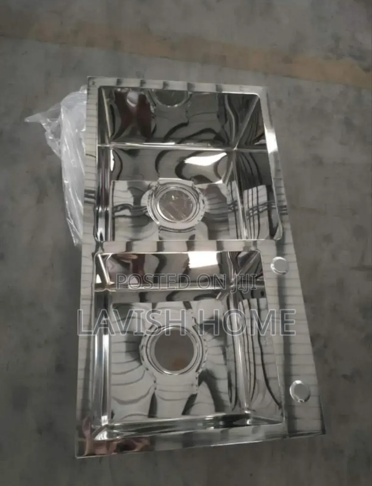 Original Polished Mirror Kitchen Sink