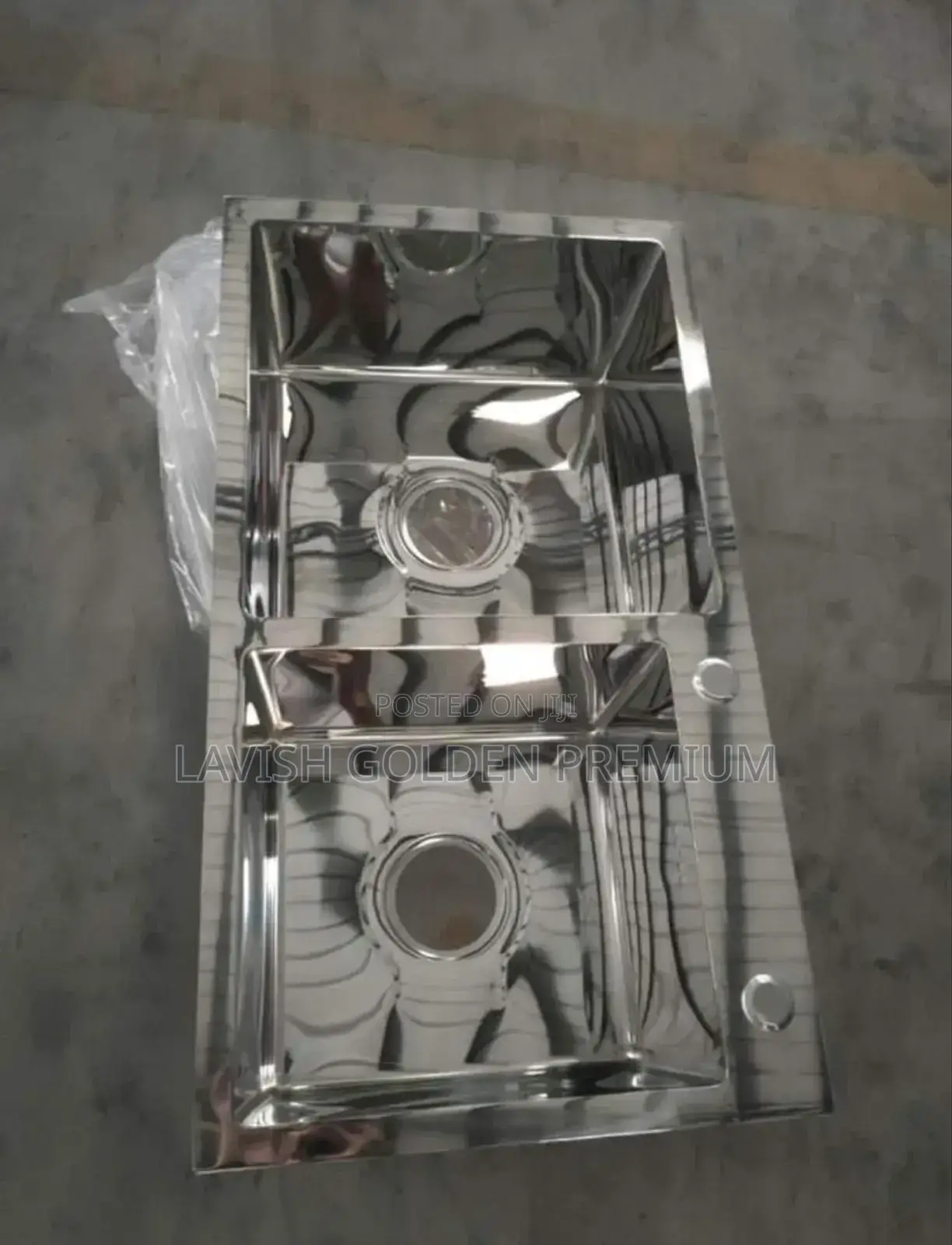 Original Polished Mirror Kitchen Sink