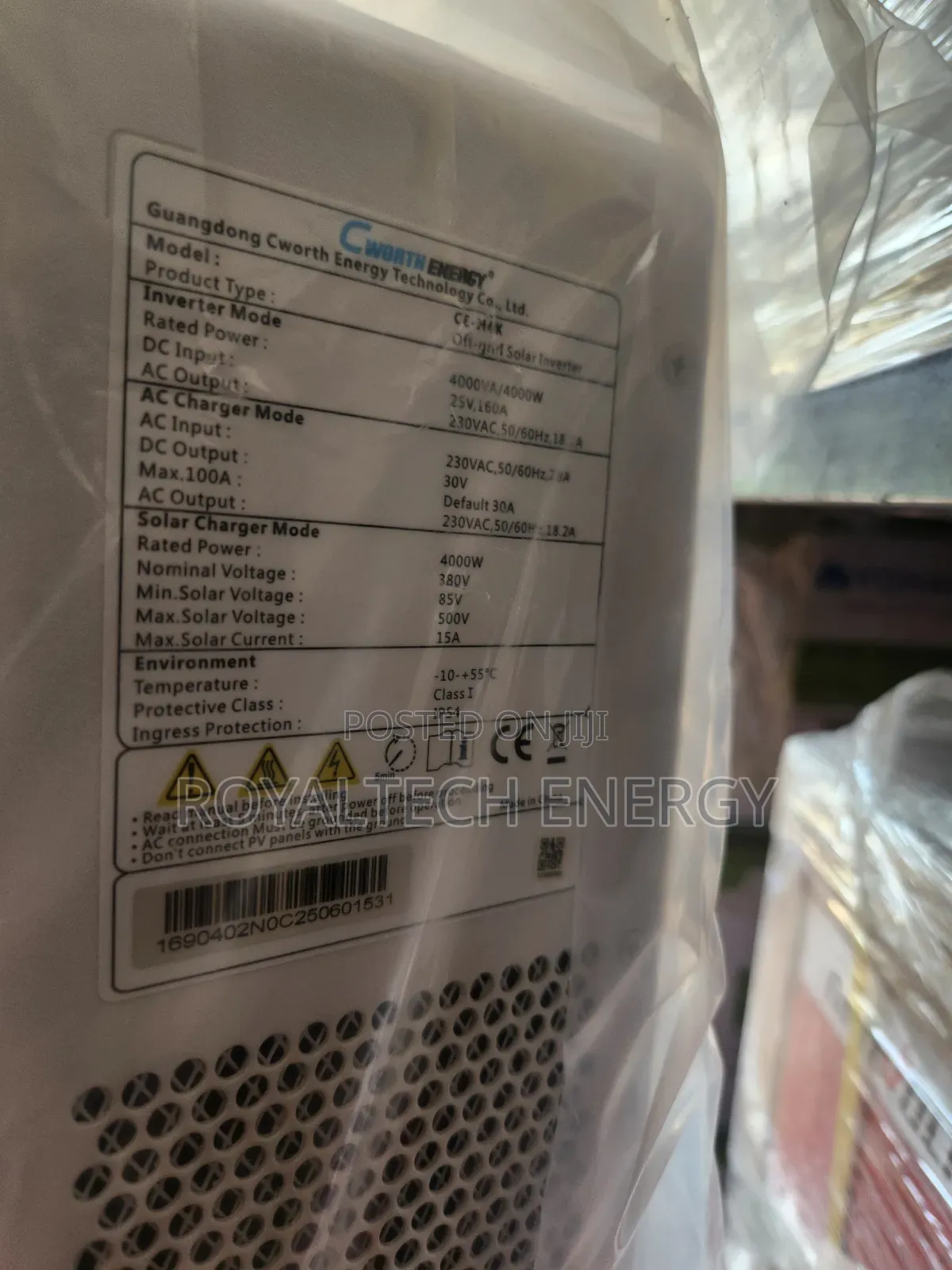 Cworth 4kva 24v Hybrid Inverter