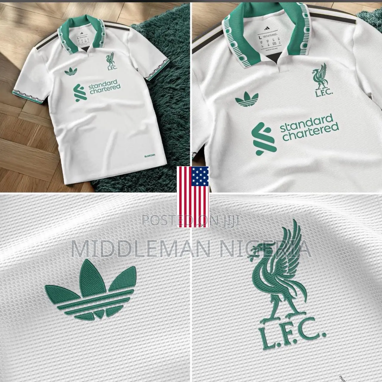 Liverpool Heritage Merch Jersey Polo Shirt