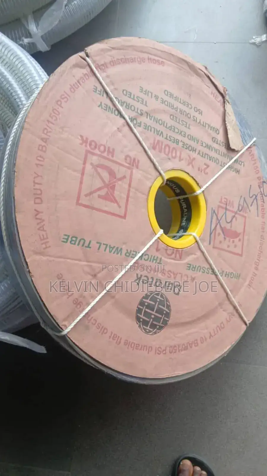 3′′ Duraline Lay-Flat Industrial Fire Hose – High-Pressure Hose