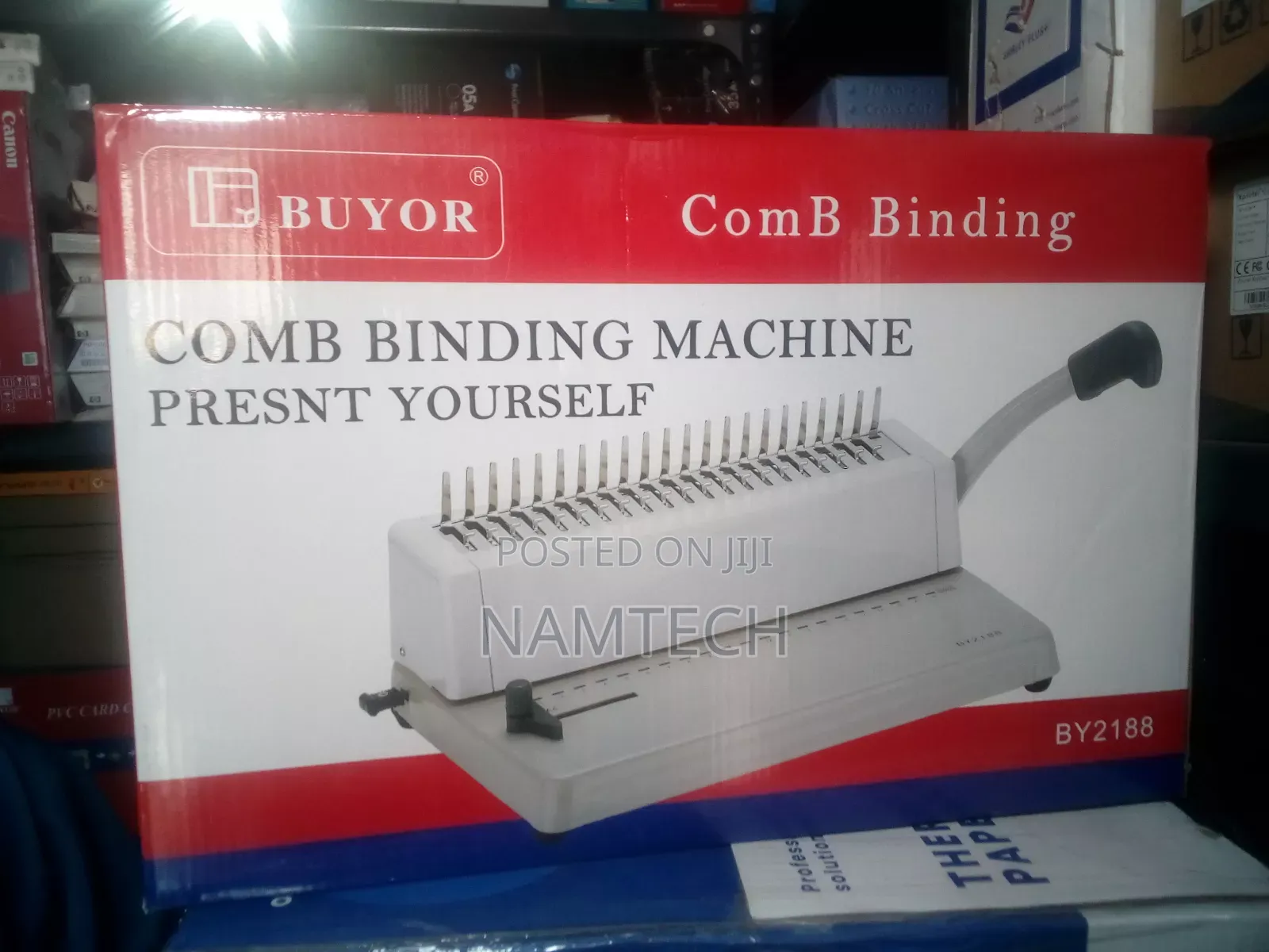 Buyor Comb Binding Machine