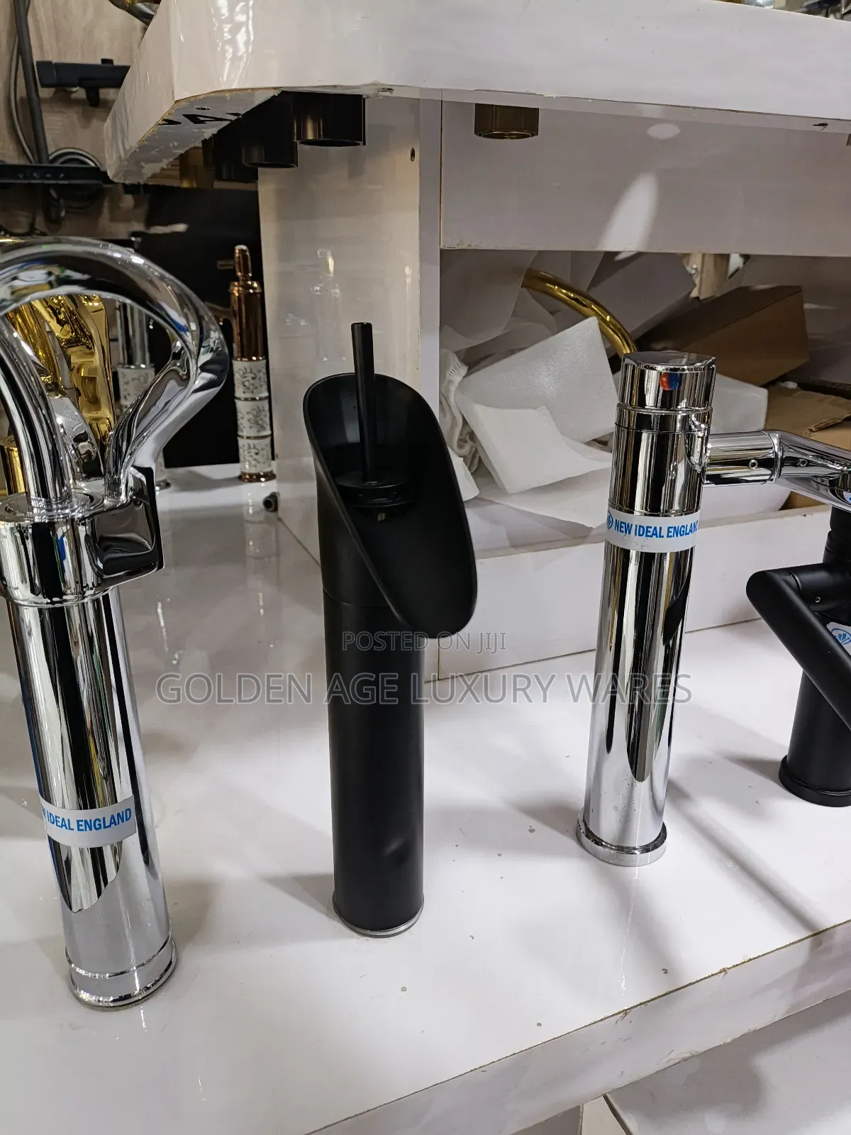 Black Waterfall Basin Mixer P60
