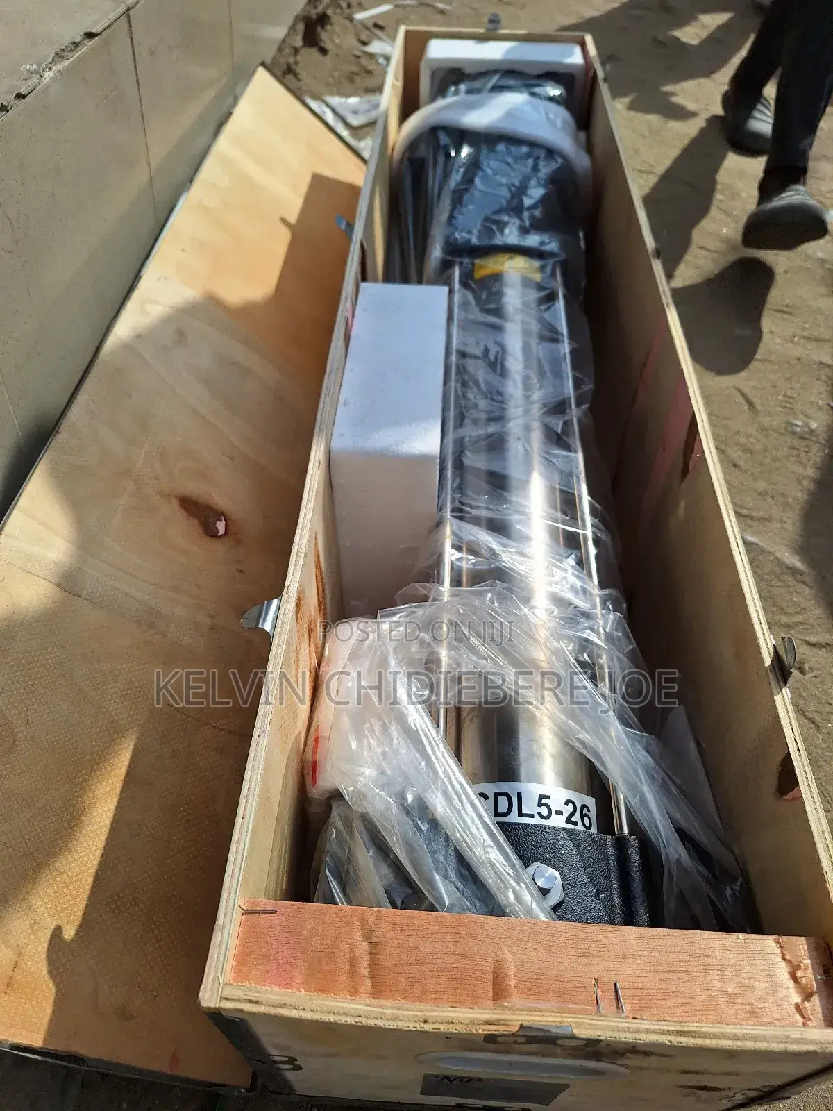 4kw, 5.5hp Stainless Steel Vertical Multistage Pump