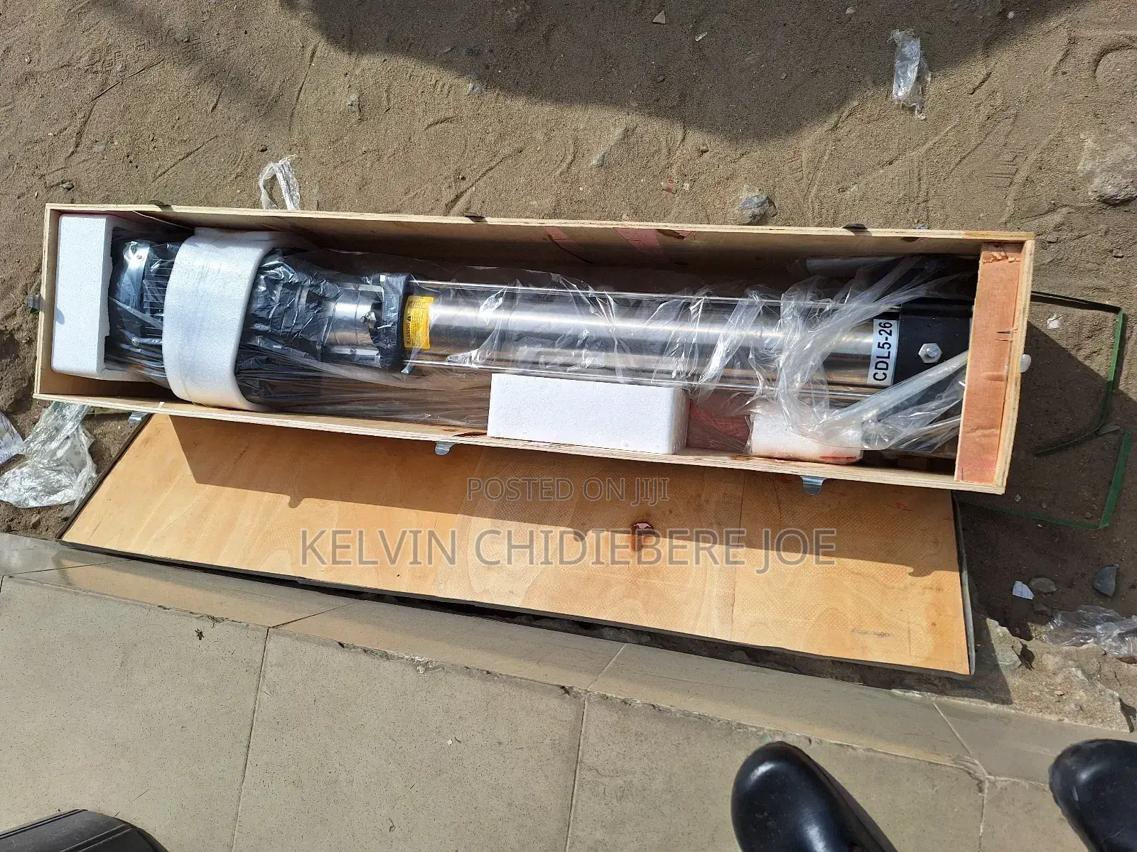 4kw, 5.5hp Stainless Steel Vertical Multistage Pump