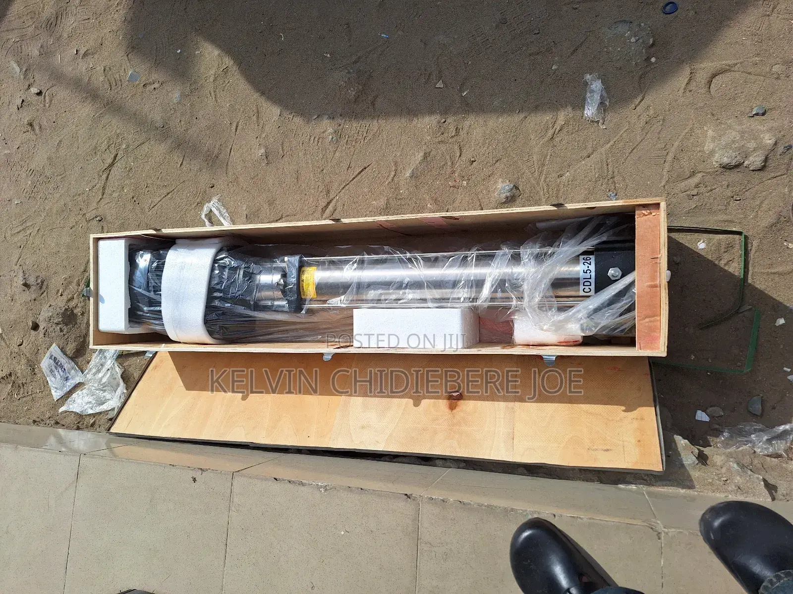 4kw, 5.5hp Stainless Steel Vertical Multistage Pump