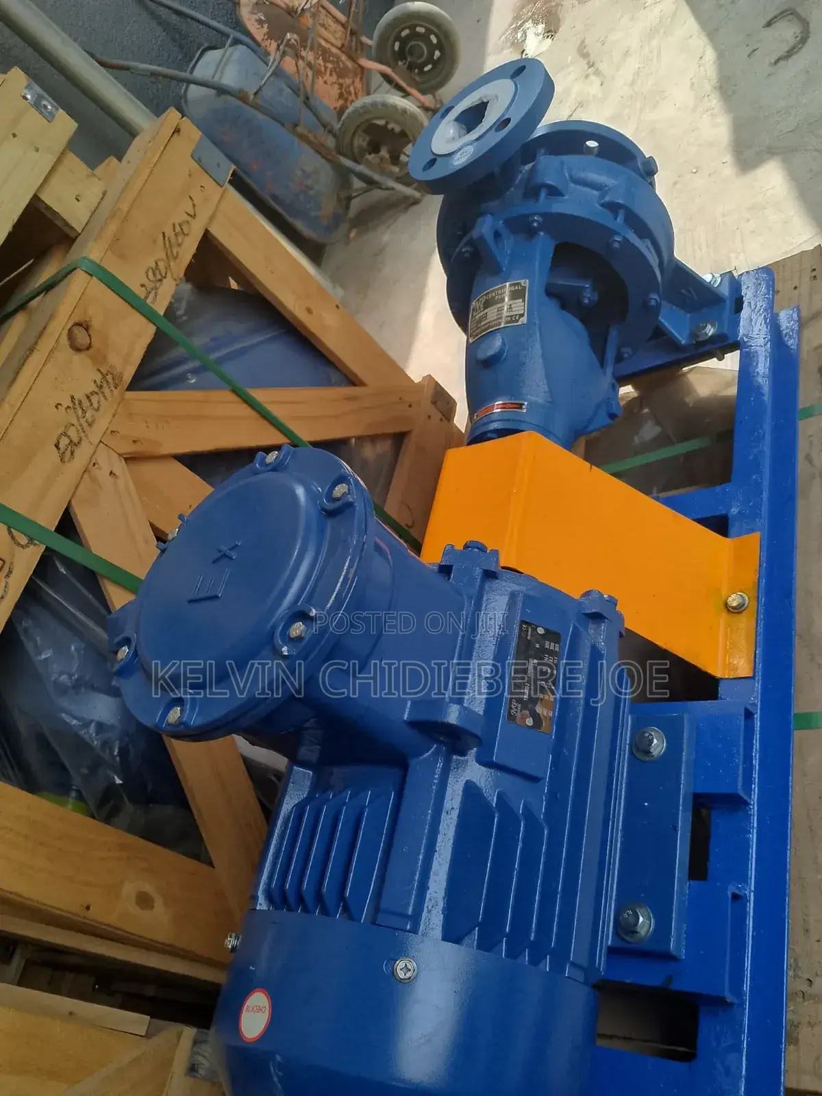 High-Performance 10hp Centrifugal Water Pump With Electric Motor