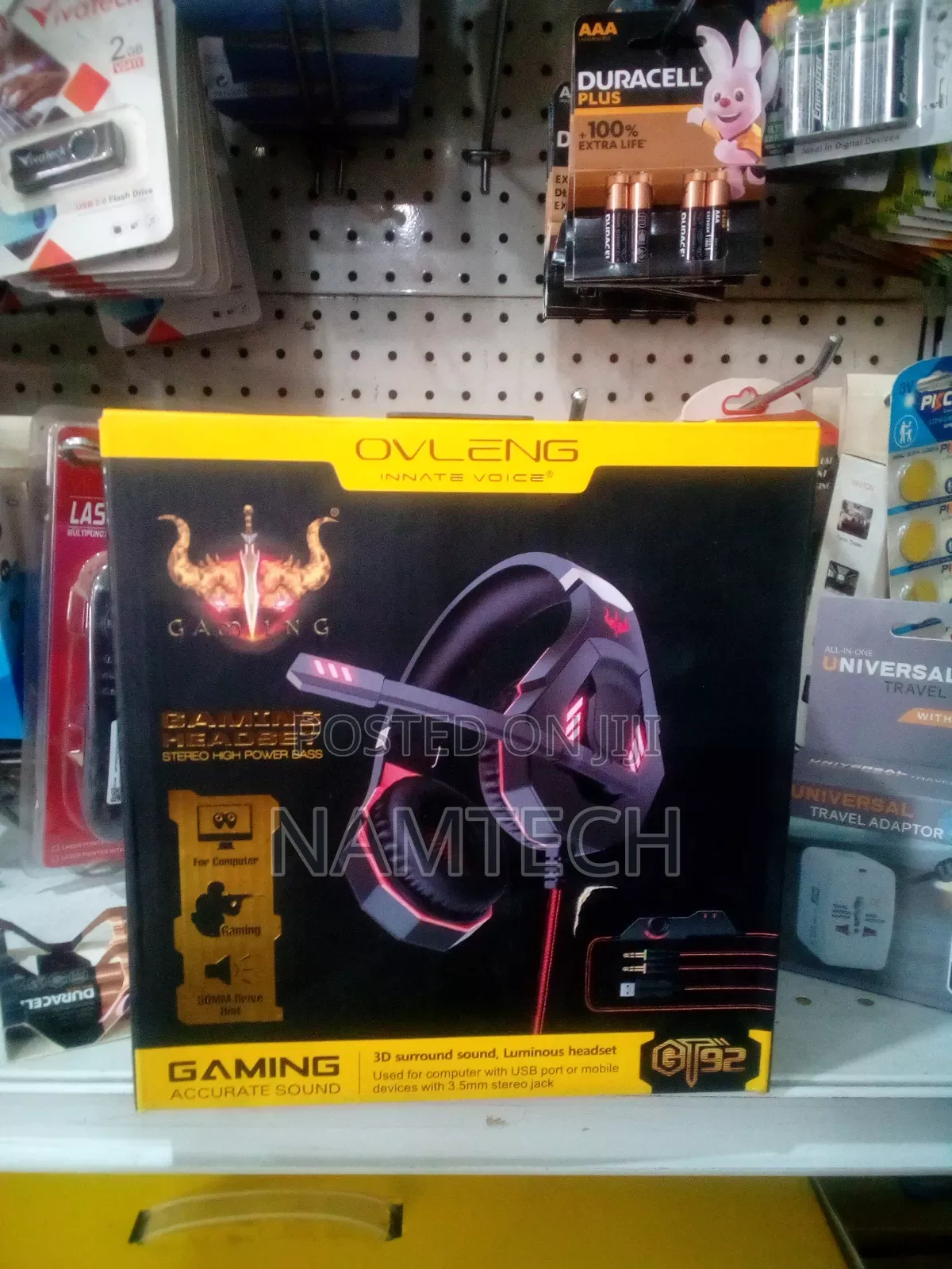 Ovleng Gaming Headset Gt-92