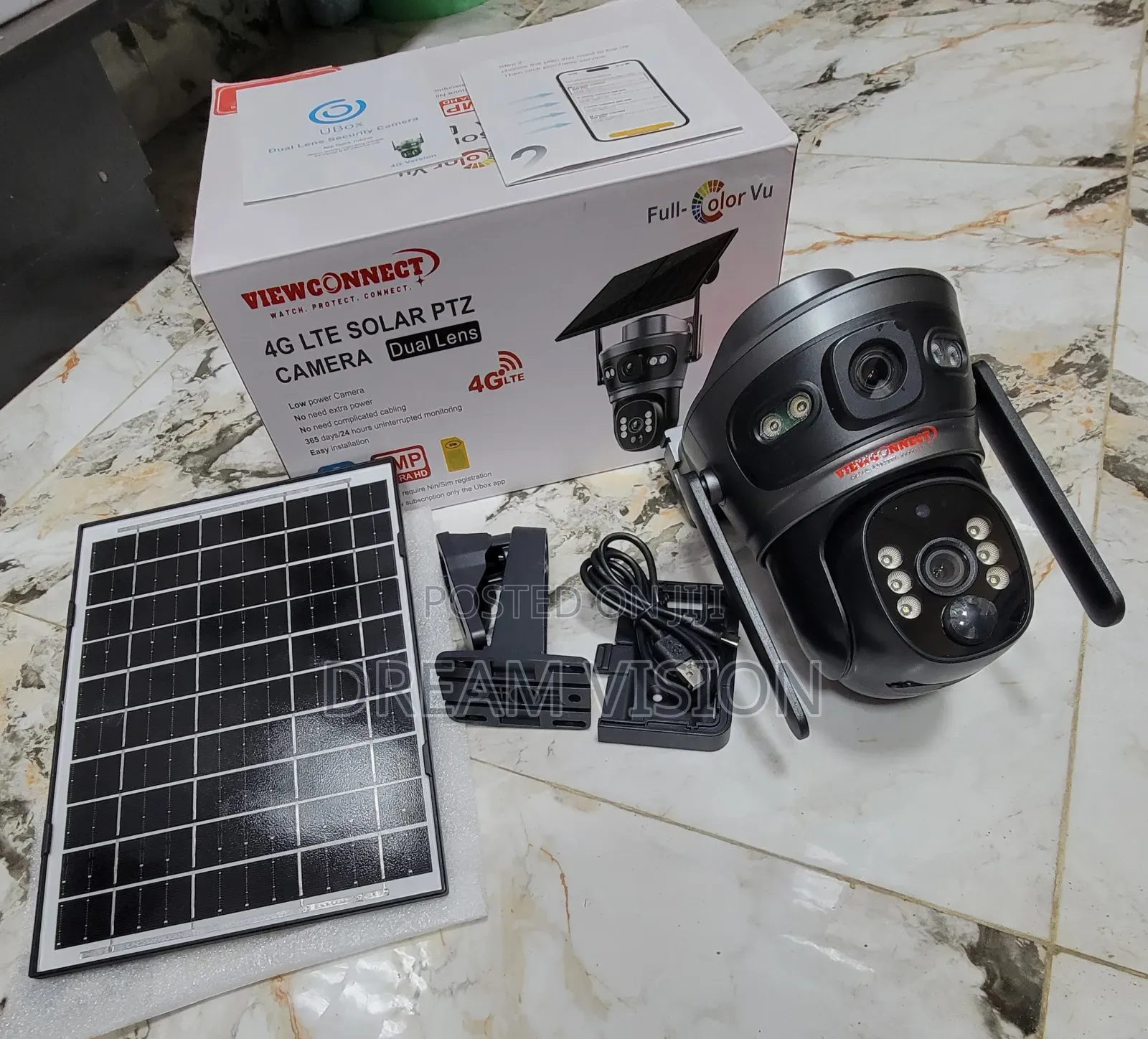 Intelligent Smart Solar Camera Ubox