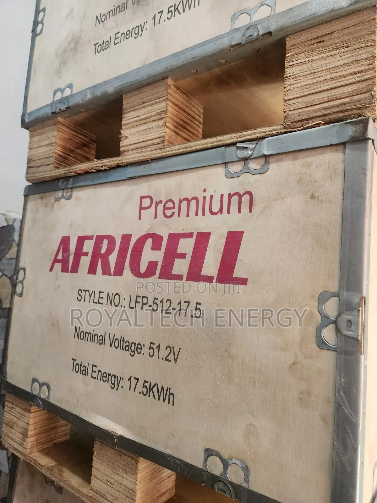 Africell 17.5kwh 51.2v Lithium Phosphate Batteries