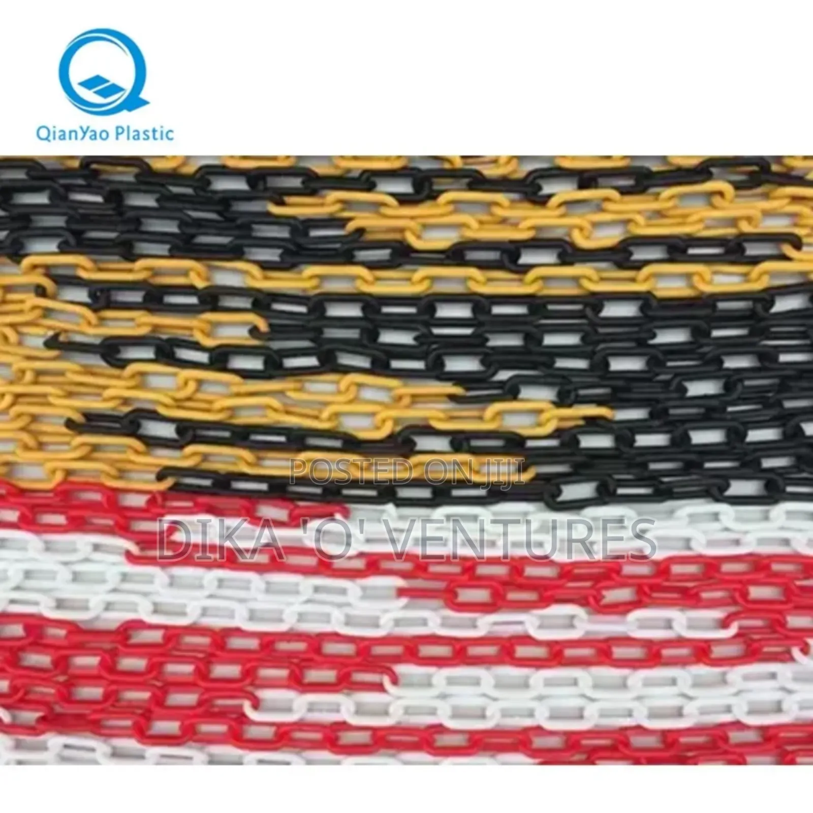 Round or Oblate Plastic Chain