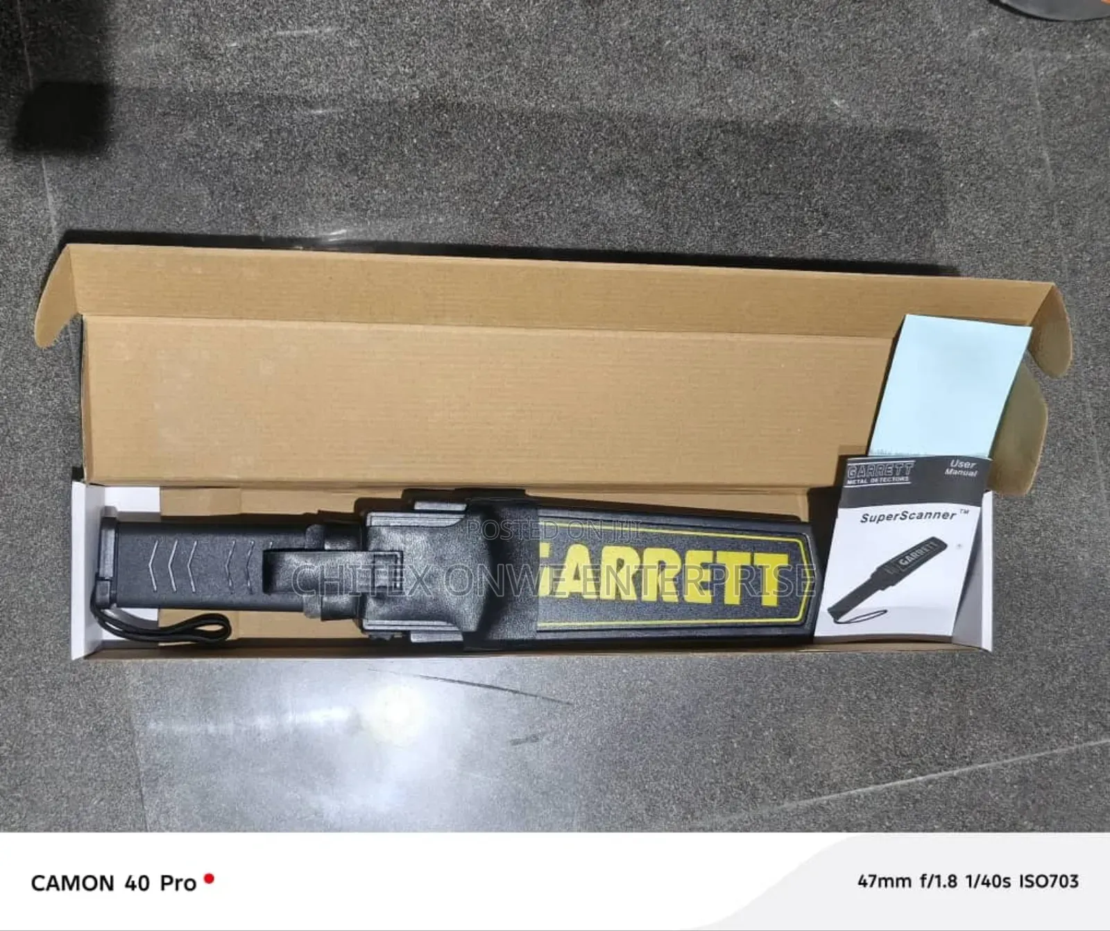 Garrett Super Scanner V Handheld Metal Detector