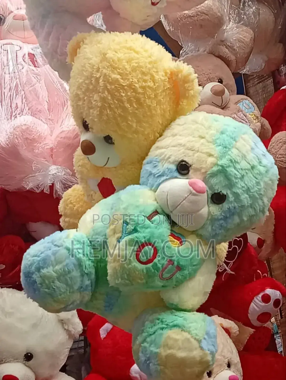 "I Love You" Surprise Valentine's Teddy Bear "Available in Colors"