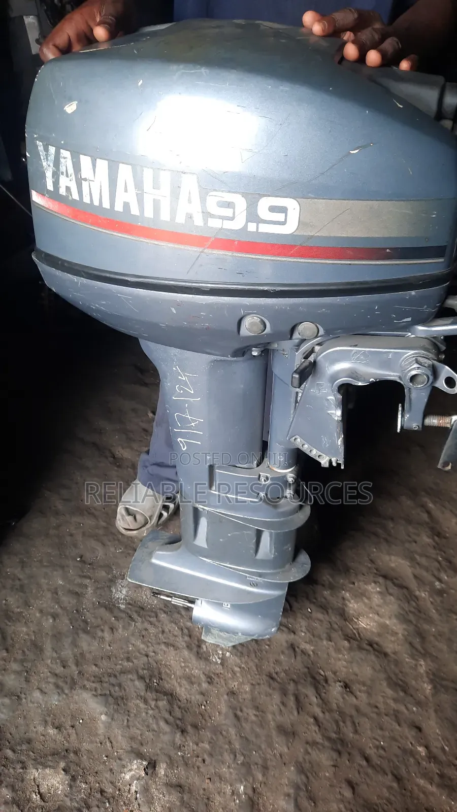 Yamaha 9.9 Outboard Engine Both Front Gear and Side Gear