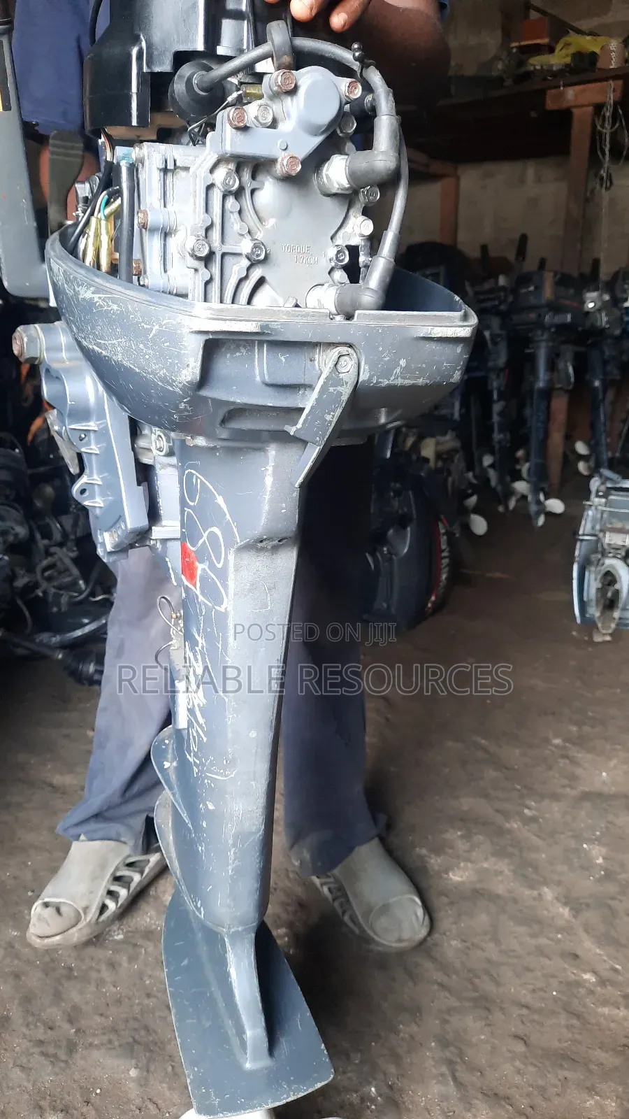 Yamaha 9.9 Outboard Engine Both Front Gear and Side Gear