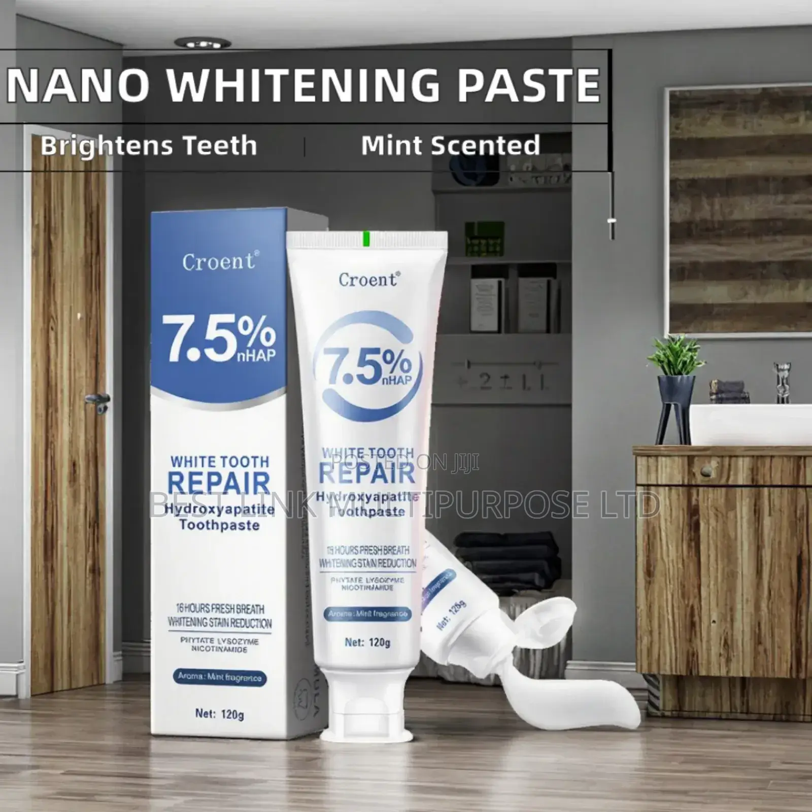 7.5% Croent Nhap Whitening Repair Toothpaste(Wholesale)