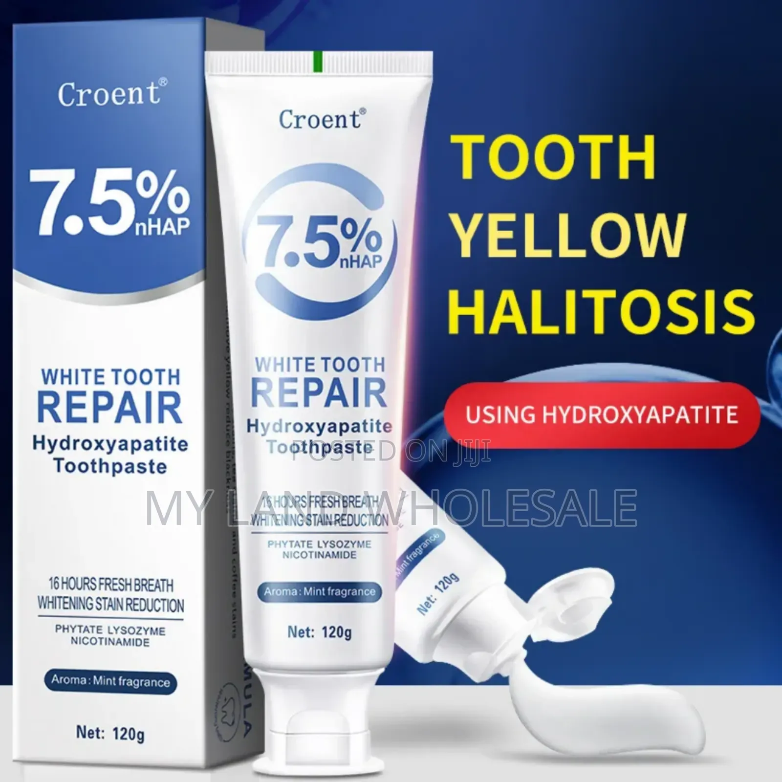 7.5% Croent Nhap Whitening Repair Toothpaste(Wholesale)