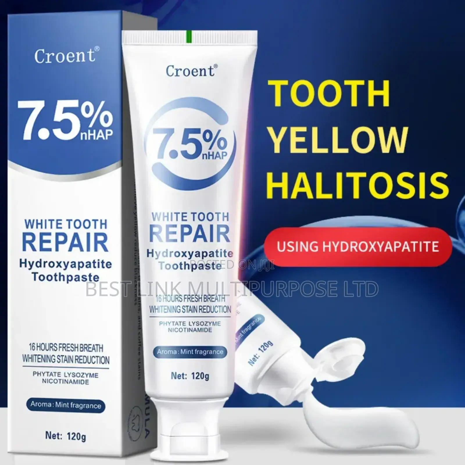 7.5% Croent Nhap Whitening Repair Toothpaste(Wholesale)