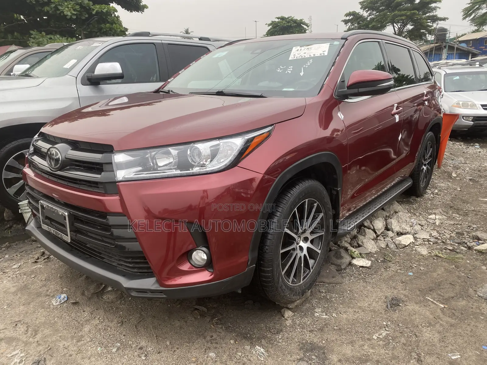 Toyota Highlander Limited 4x4 V6 (3.5L 6cyl 8A) 2018 Red