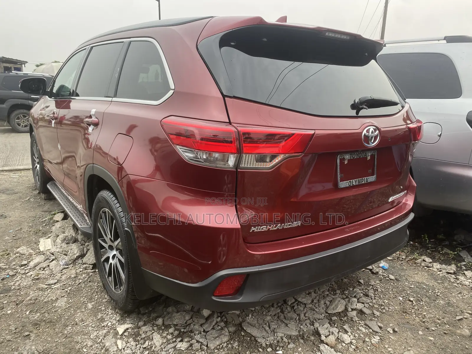 Toyota Highlander Limited 4x4 V6 (3.5L 6cyl 8A) 2018 Red