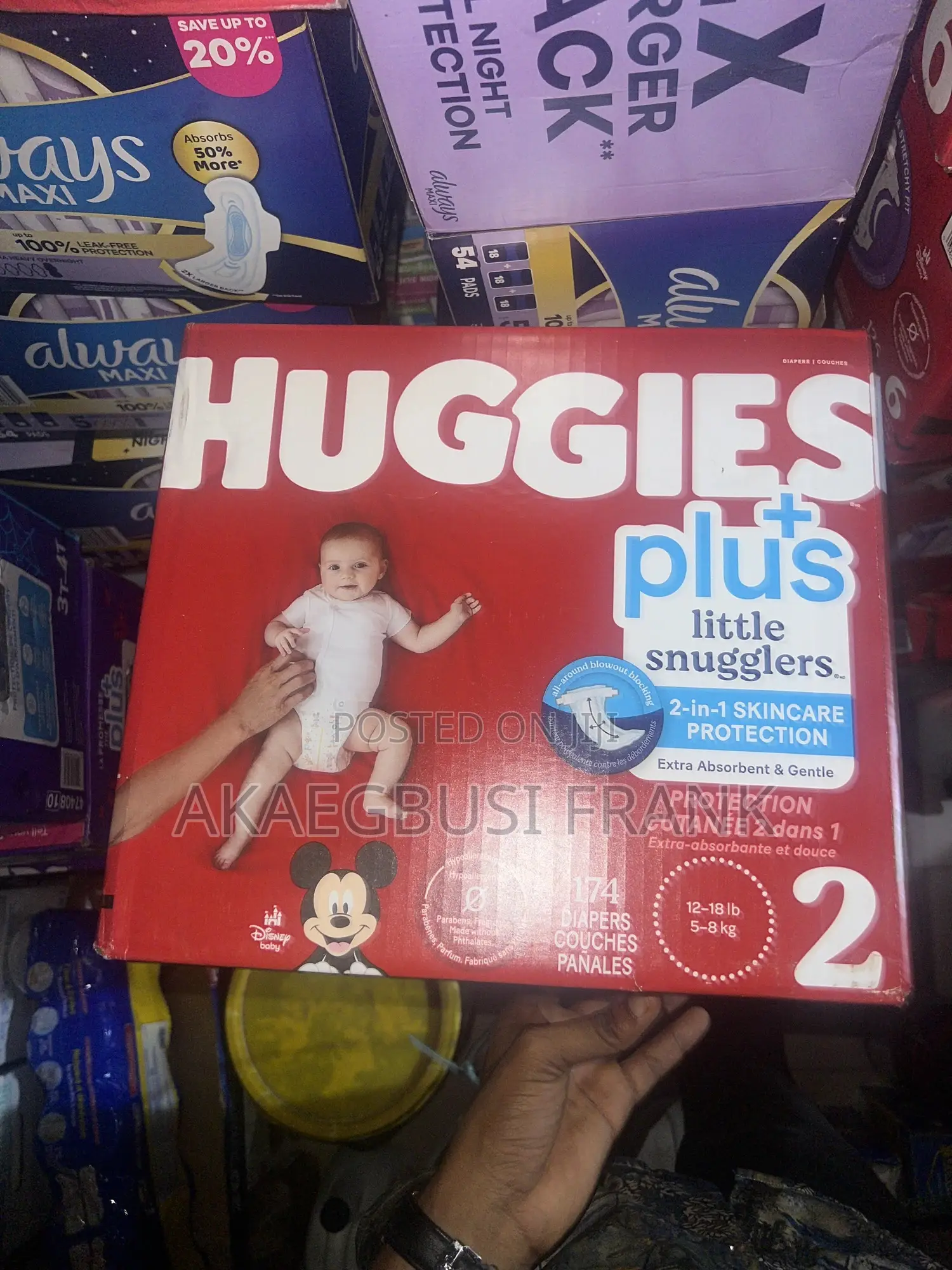 Huggies Plus Little Movers Size 2