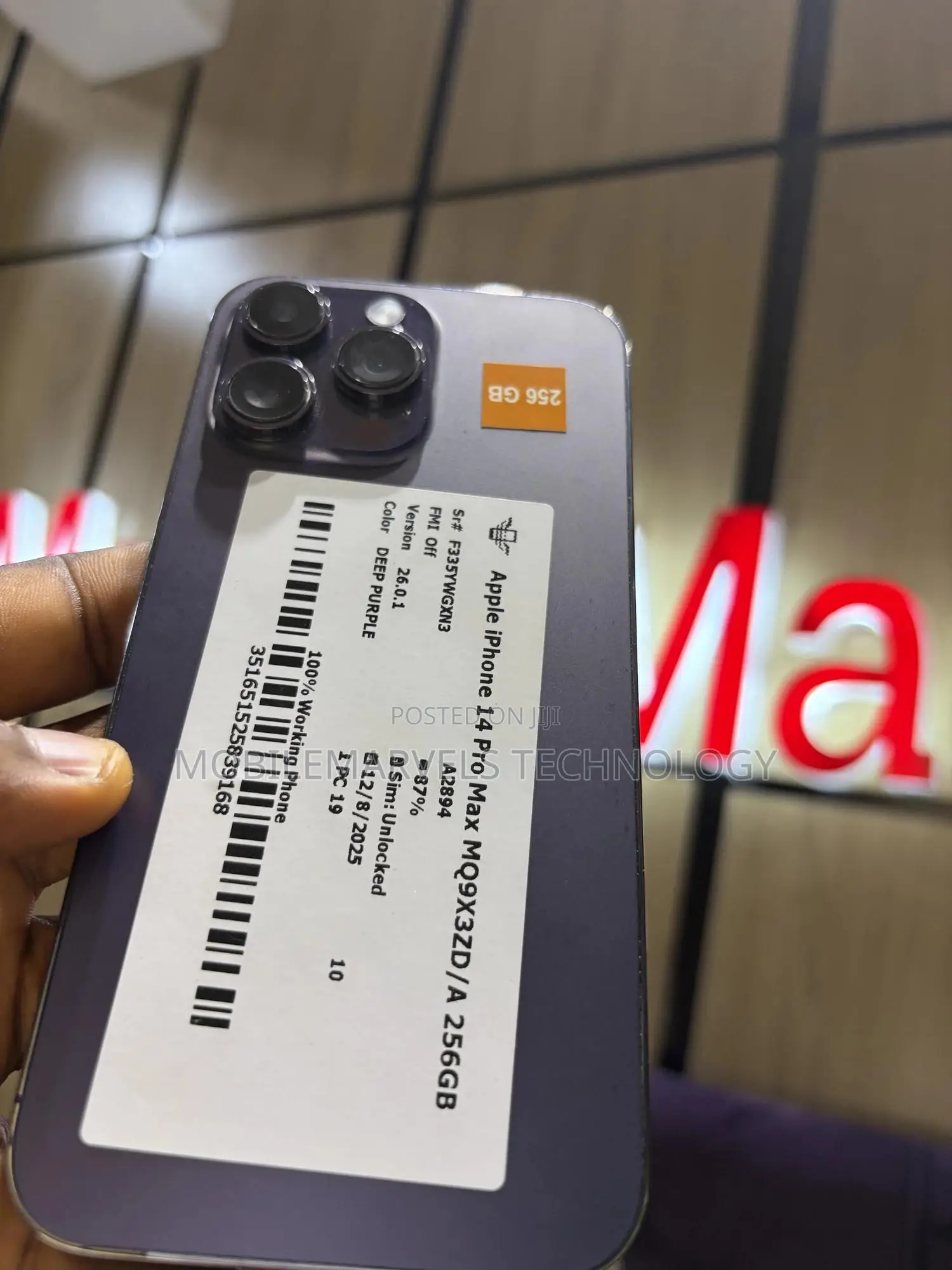 Apple iPhone 14 Pro Max 256 GB Purple