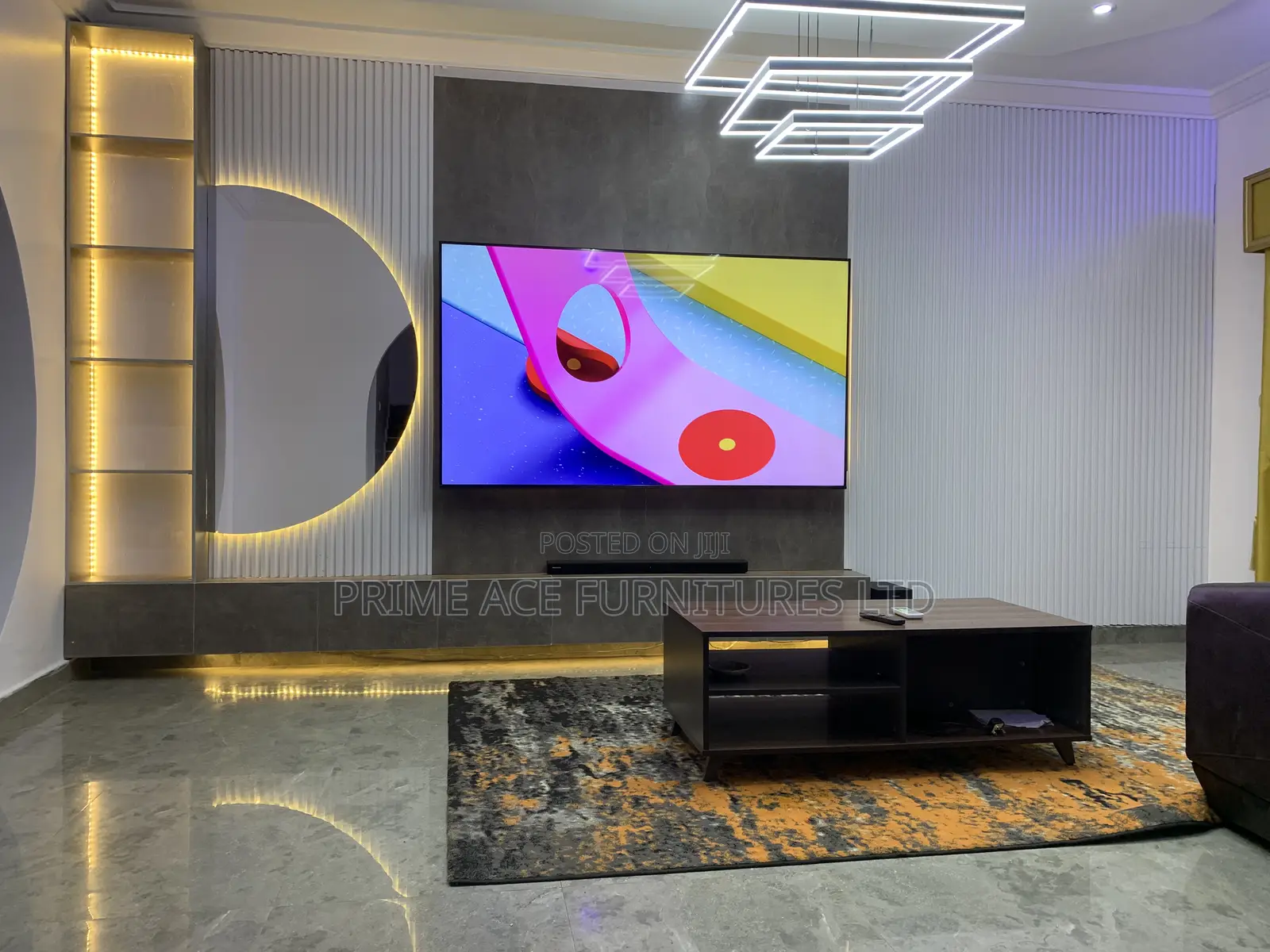 Prime Fitted Tv Console