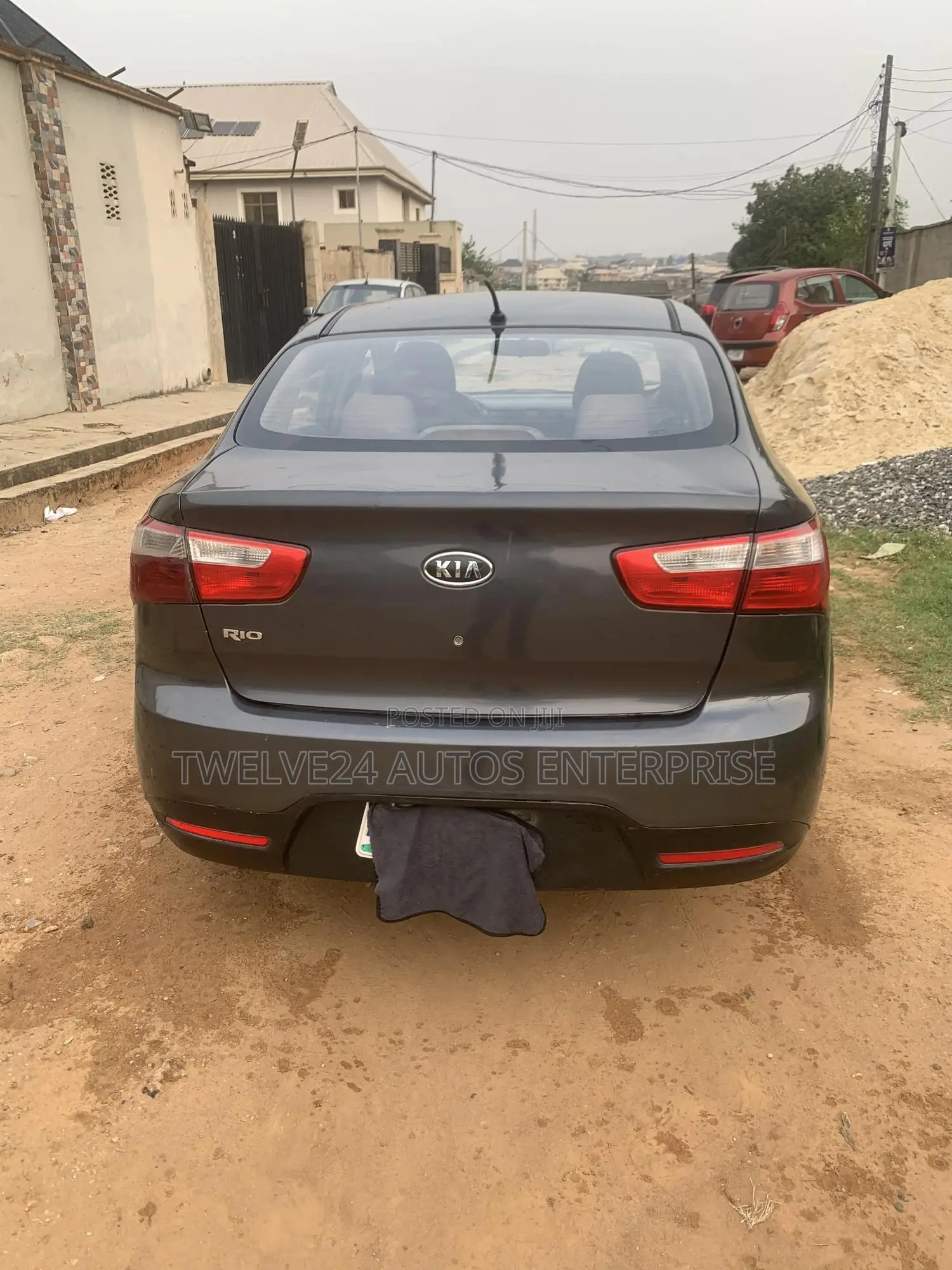 Kia Rio 2012 Black