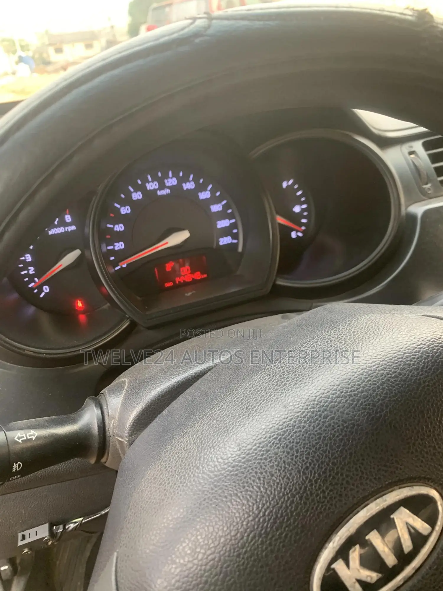 Kia Rio 2012 Black