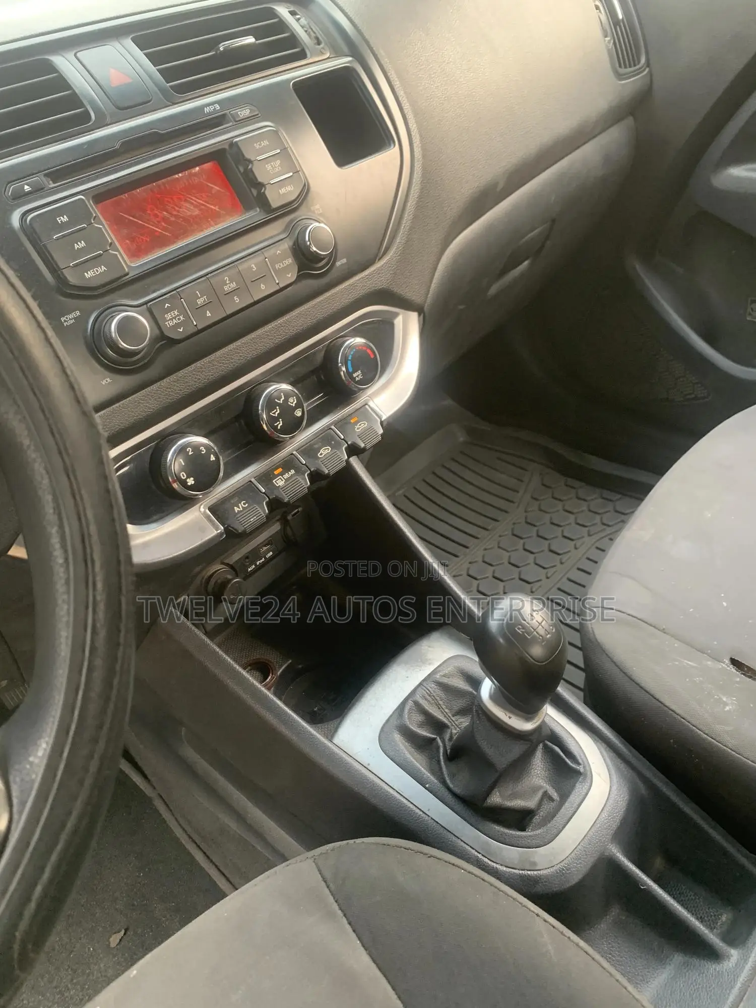Kia Rio 2012 Black