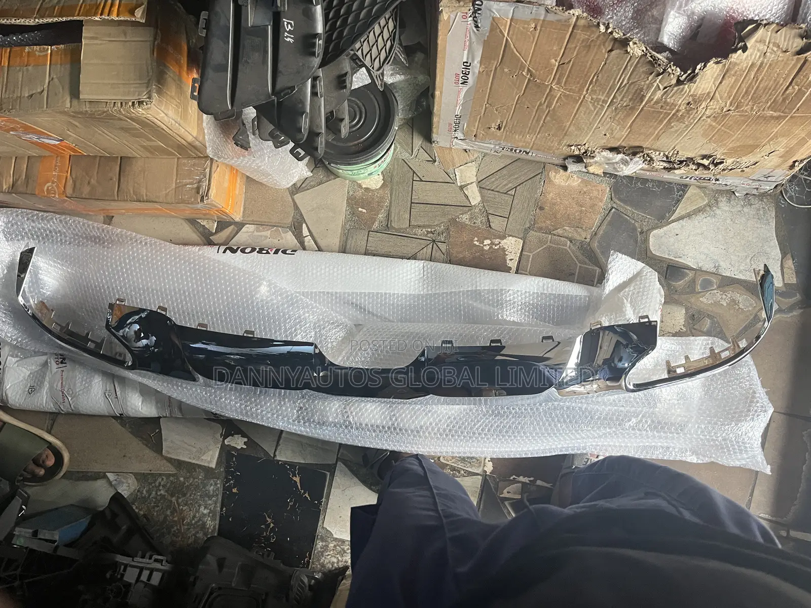 Back Bumper Chrome for Gle Amg W292