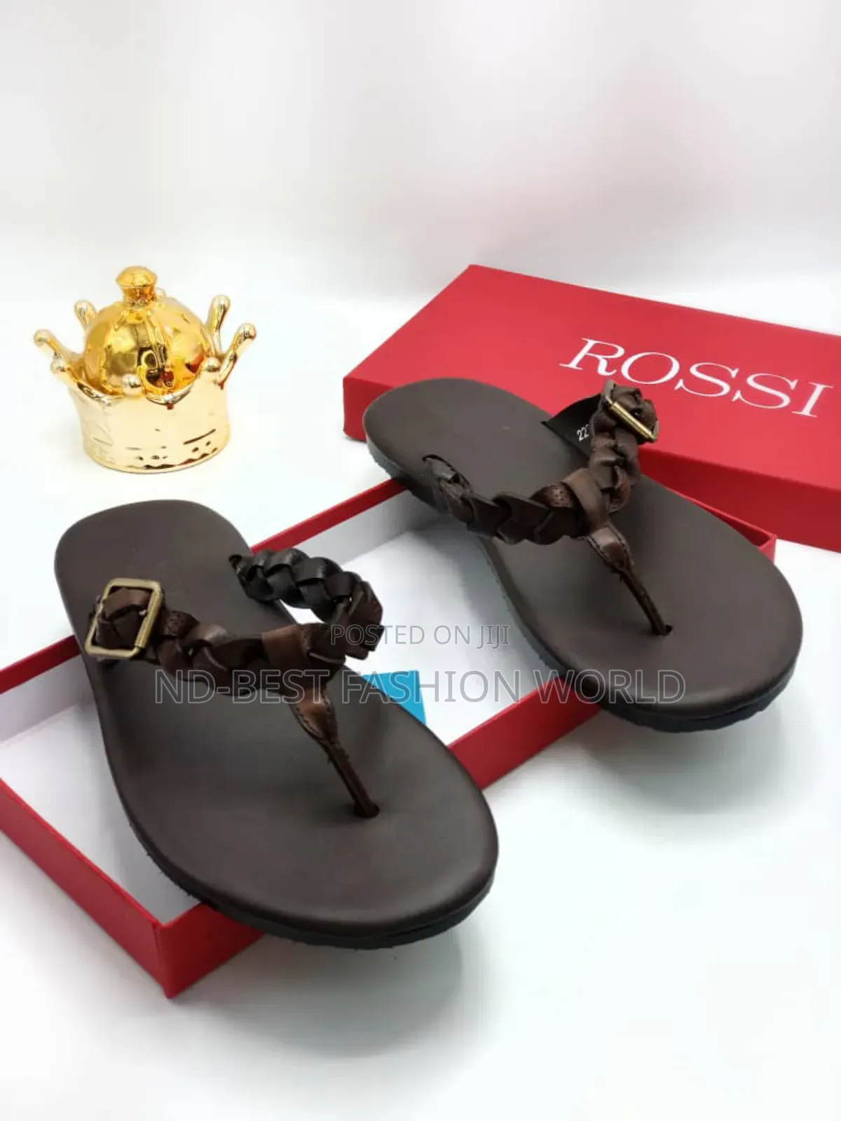 Brown Leather Sandals