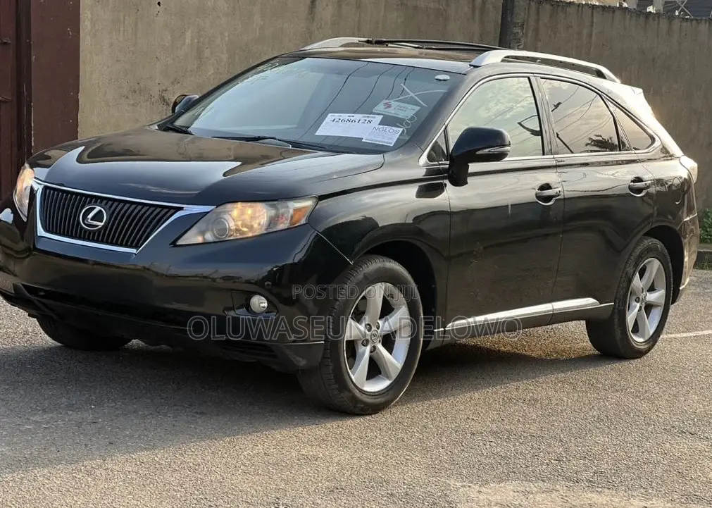 Lexus RX 350 FWD 2012 Black